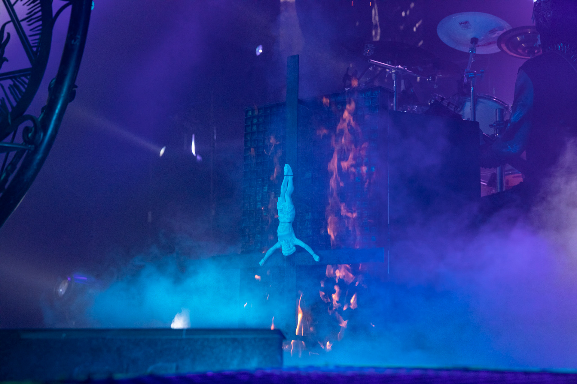 BEHEMOTH - Polska - death metal, black metal
Adam NERGAL Darski -  Guitars,
INFERNO - Drums ov Annihilation and Artillery,
ORION - Bass Guitars,
SETH -  Lead Guitars,
koncert w Warszawskiej Progresji w ramach trasy Ecclesia Diabolica Baltica.
fot. Andrzej Wasilkiewicz/Reporter