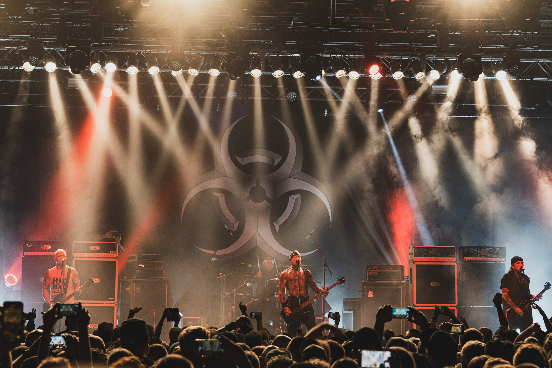 8.08.2023 BIOHAZARD - Warszawa klub Progresja,Produkcja Knock Out Productions. fot. Andrzej Wasilkiewicz/kaziq.com