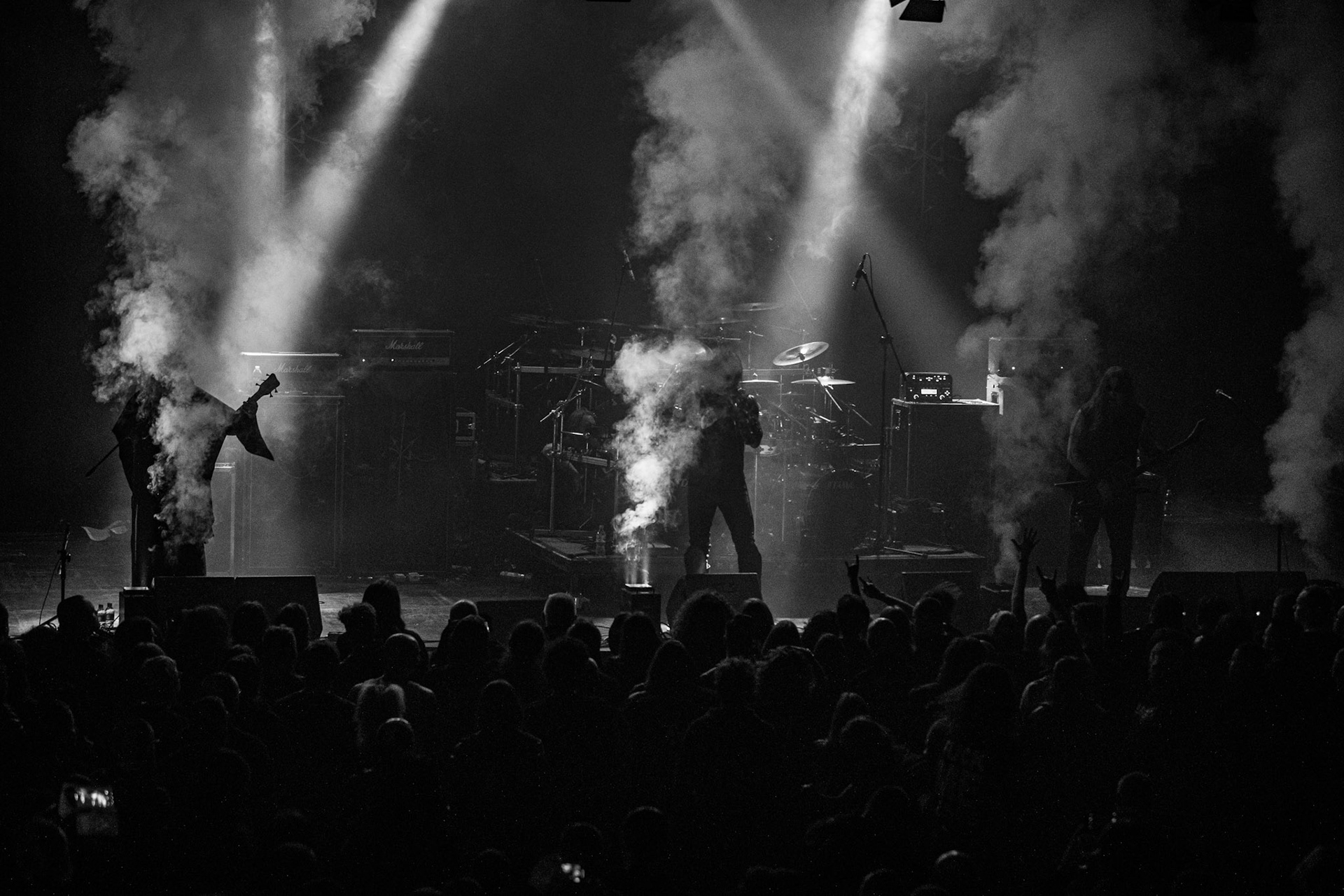 1349 - Outstrider European Tour 2020. Norwegian - black metal. Norweski bezlitosny i bezkompromisowy black metal. Koncert w Warszawskiej Progresji, Knock Out Productions.
fot. Andrzej Wasilkiewicz/Reporter