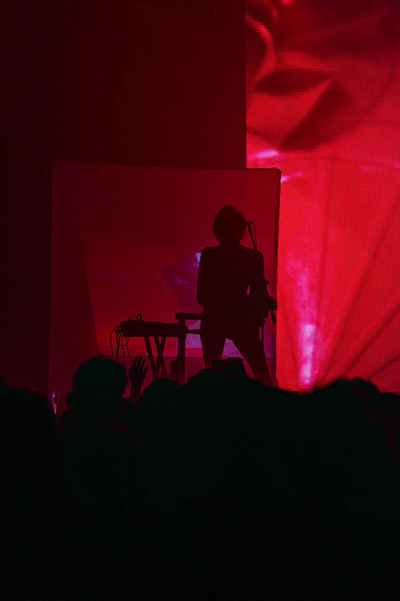 22.10.2021 Chris Corner - jako IAMX, klub Progresja, Warszawa. fot. Andrzej Wasilkiewicz/Reporter