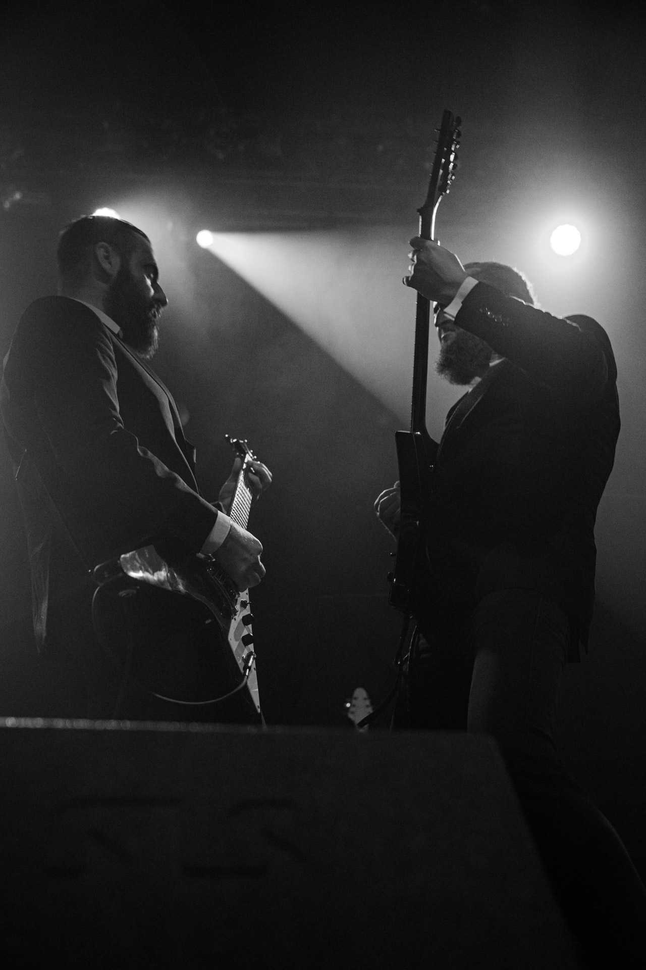 18.12.2021 Masturbator - Antysylwester Antyradia, 18 lat klubu Progresja,n/z Vithor/ growl-git, n/z Raefoth/bas, n/z Czaha/beki, n/z Mayhem/git,metal, blackmetal, thrashmetal, satanic old skull metal, fot. Andrzej Wasilkiewicz/Reporter