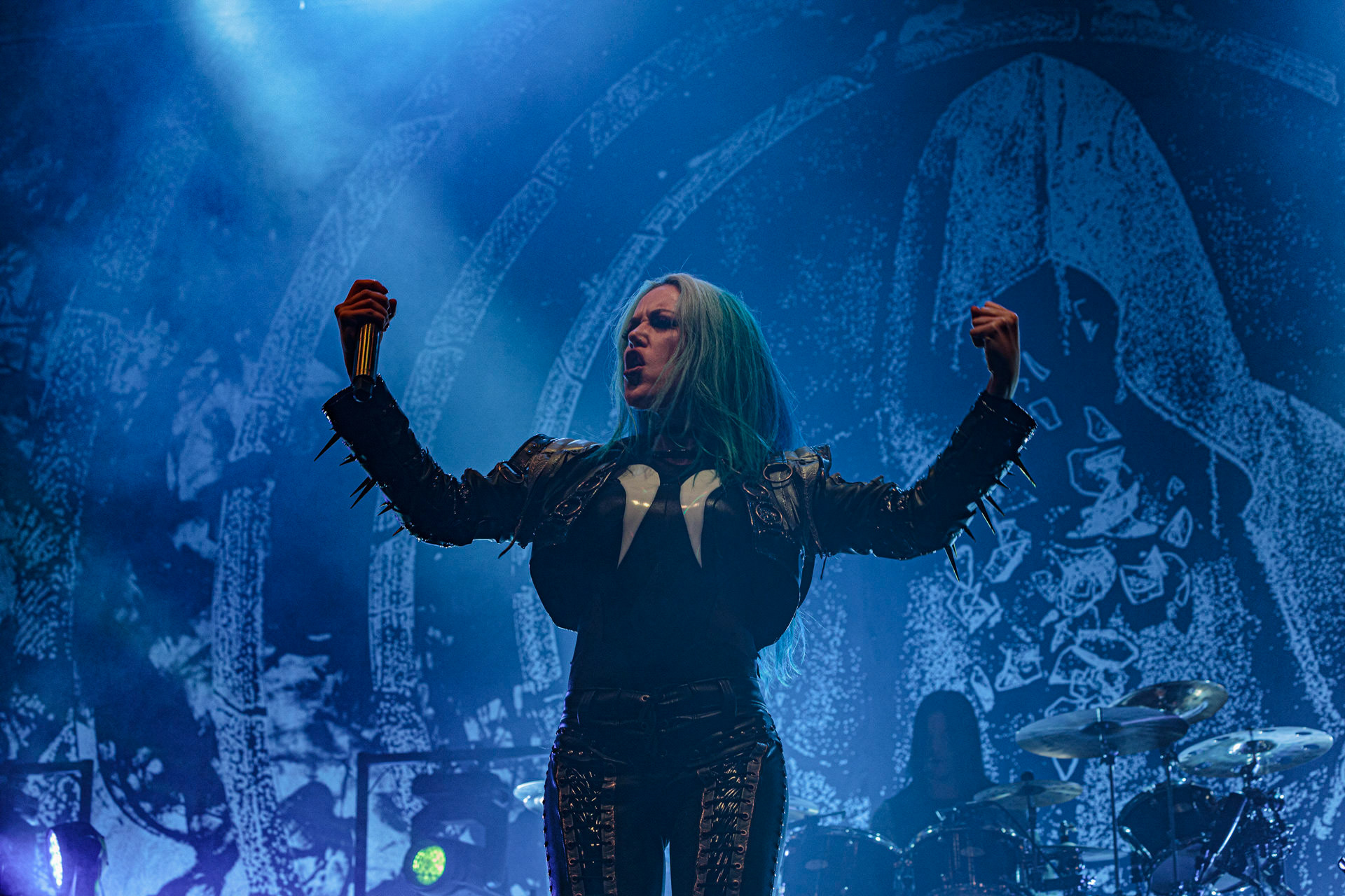 19.10.2022 ARCH ENEMY  - The European Siege 2022,Spodek Katowice Poland,fot. Andrzej Wasilkiewicz/Reporter