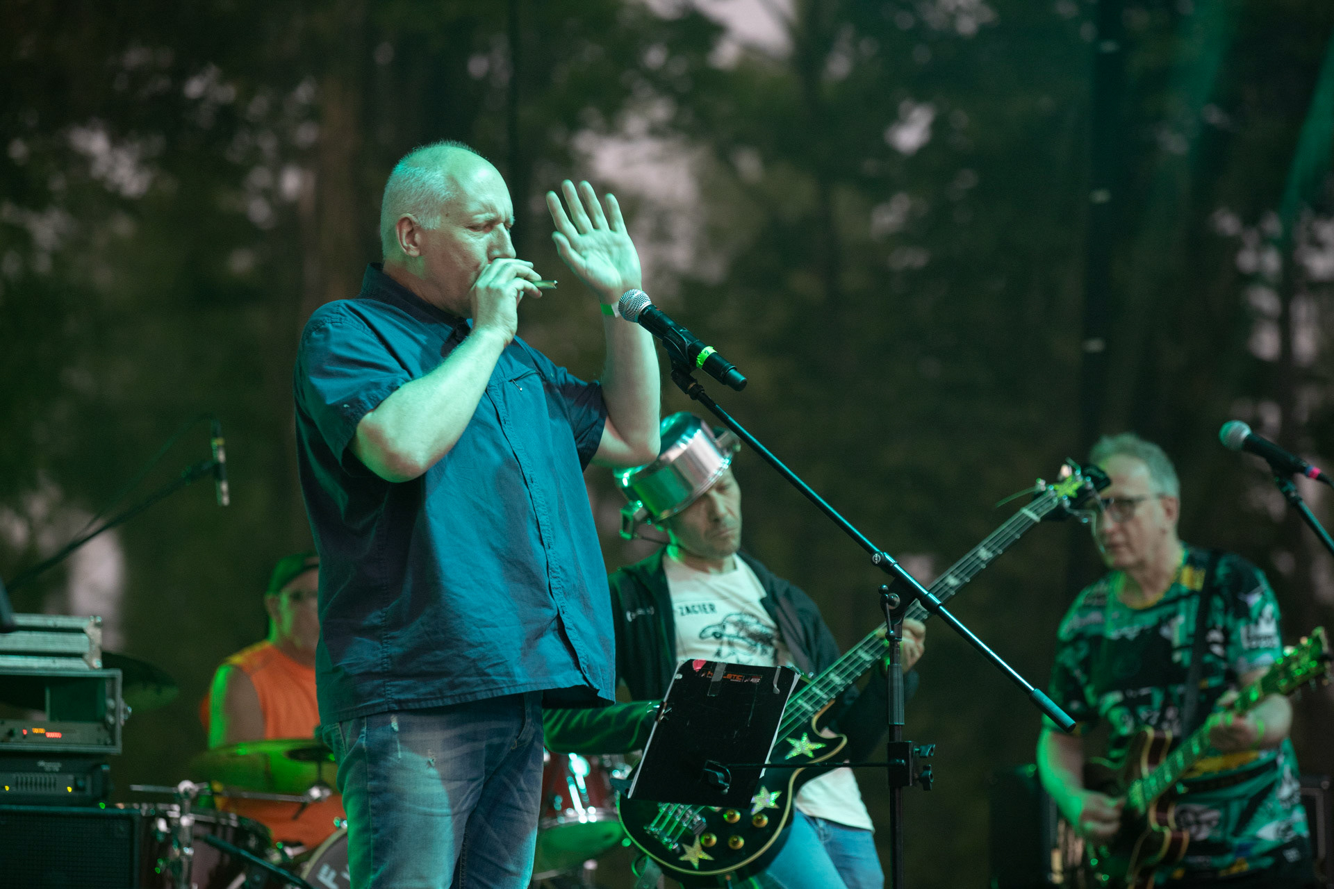 Elektryczne Gitary - koncert Zacieralia w warszawskiej Progresji.Gramy Do Woli - Warszawa, Progresja.Kuba Sienkiewicz - wokal,Fot. Andrzej Wasilkiewicz/Reporter