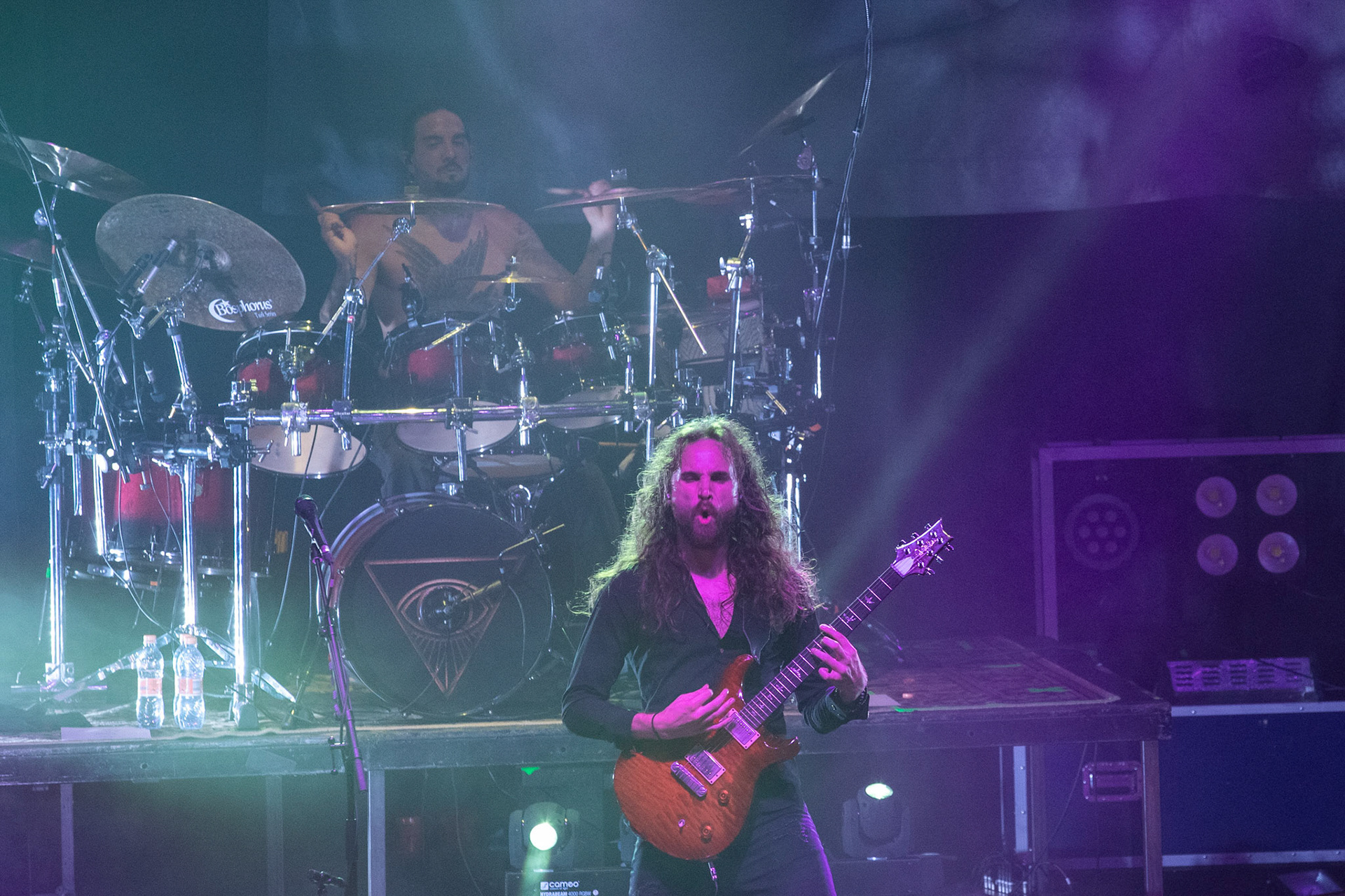 SOEN - Szwecja, rock progresywny, progmetal.  Stefan Stenberg – Bass
Cody Ford – Guitar
Lars Åhlund – Keys, guitar
Joel Ekelöf – Vocals
Martin Lopez – Drums, percussion
Knock Out Productions
Progresja Warszawa. fot. Andrzej Wasilkiewicz/Reporter