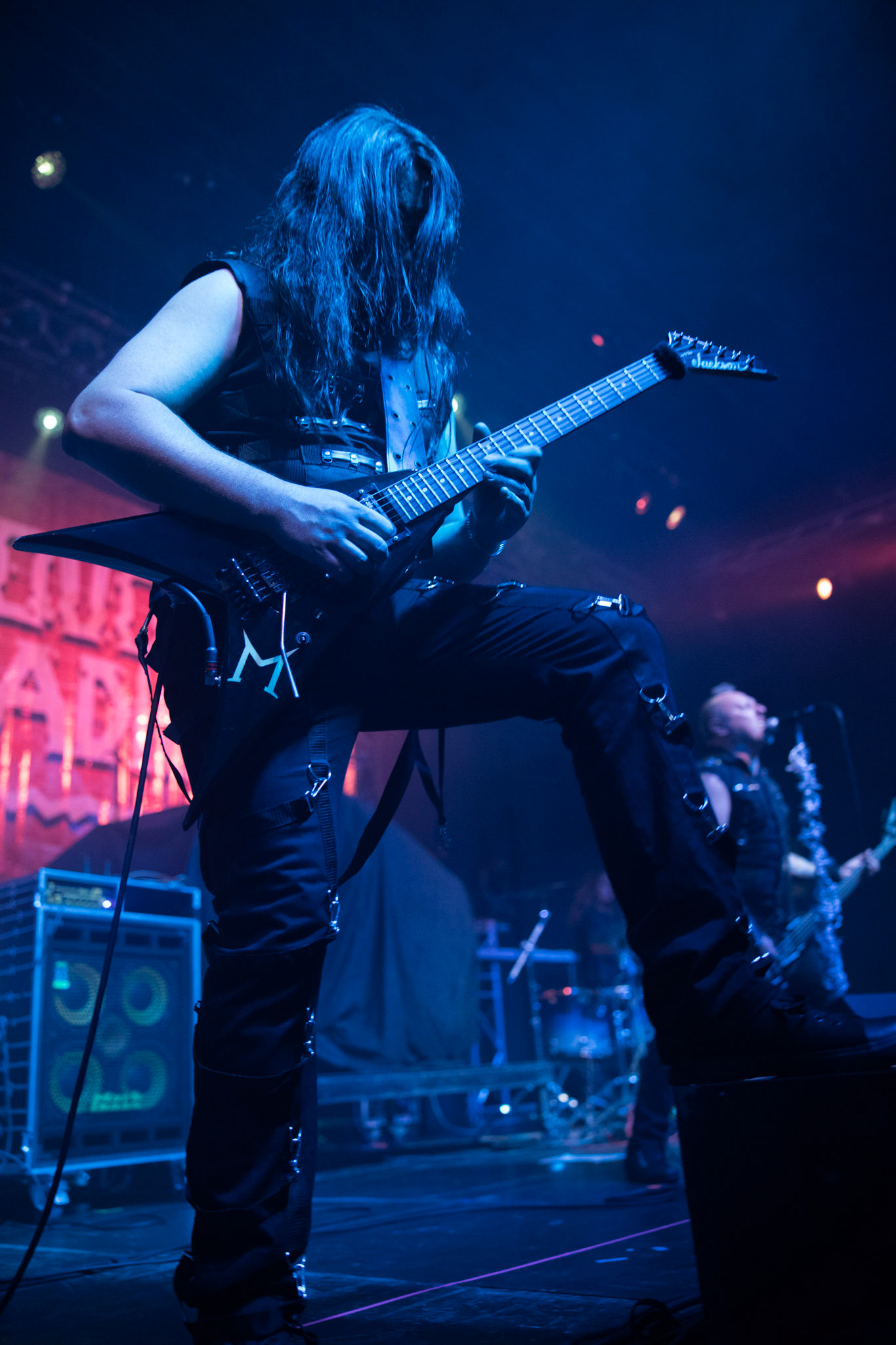 Legendy Metalu QUO VADIS - Thrash Metal - koncert Legendy Metalu w warszawskiej Progresji,
Tomasz "Skaya" Skuza - bass/vocal
Ian "Źdźbło" Bemolator- guitar
Mateusz "Matek" Lazar - guitar
Szymon "Sajmon" Synówka - drums
fot. Andrzej kaziq Wasilkiewicz