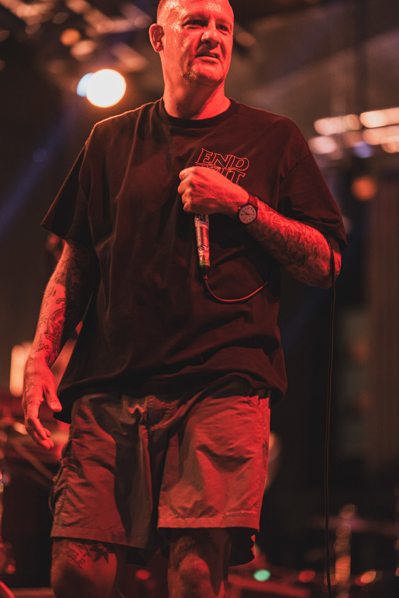 8.08.2023 TERROR - Warszawa klub Progresja,Produkcja Knock Out Productions. fot. Andrzej Wasilkiewicz/kaziq.com