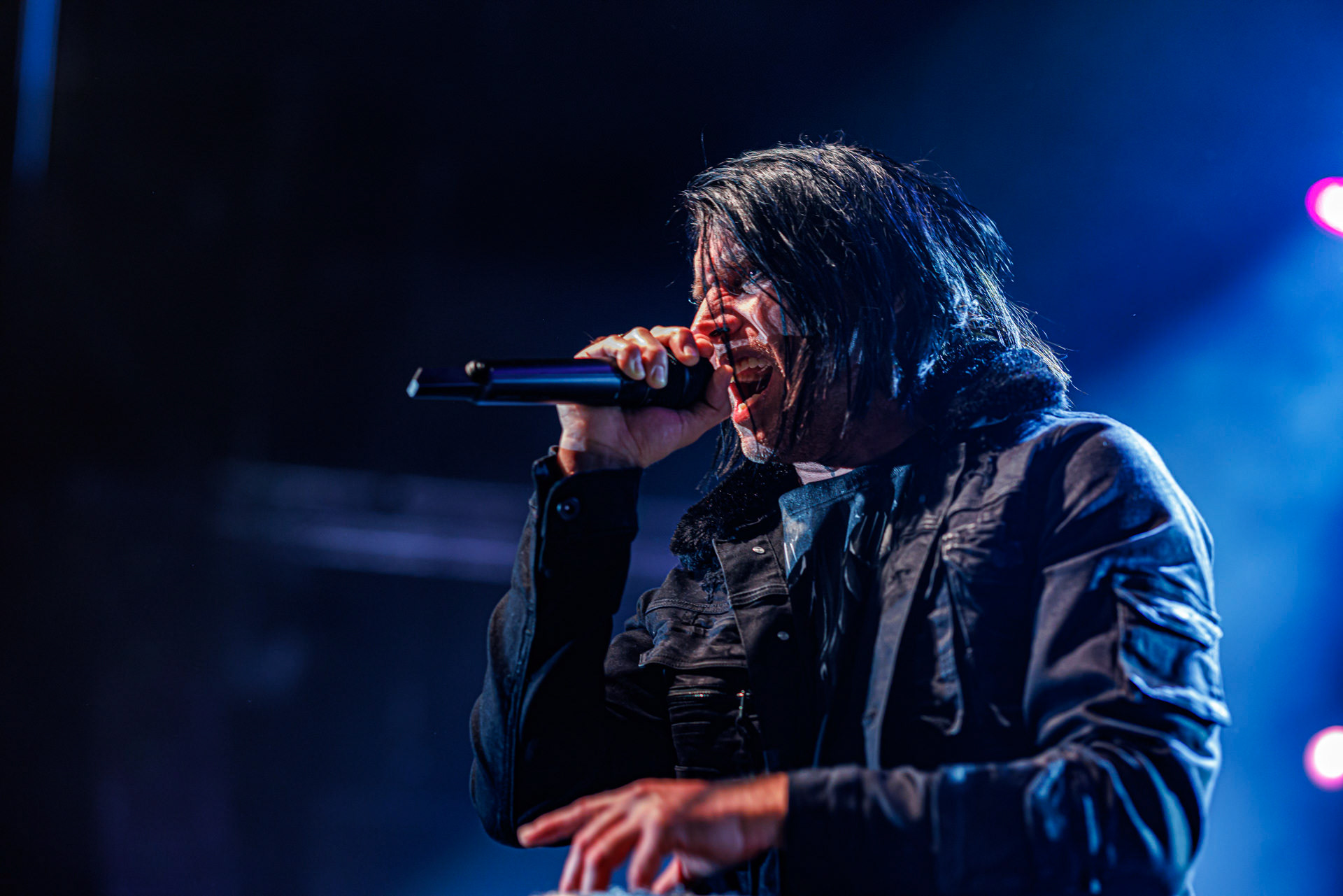 7.10.2022 Warszawski koncert Three Days Grace w klubie Progresja.Kanadyjczycy promuja nowy album EXPLOSIONS.n/z Barry Stock – gitara, n/z Brad Walst – gitara basowa, n/z Neil Sanderson – perkusja, instrumenty klawiszowe, n/z Matt Walst – wokal,Produkcja Knock Out Productions, Fot. Andrzej Wasilkiewicz/Reporter