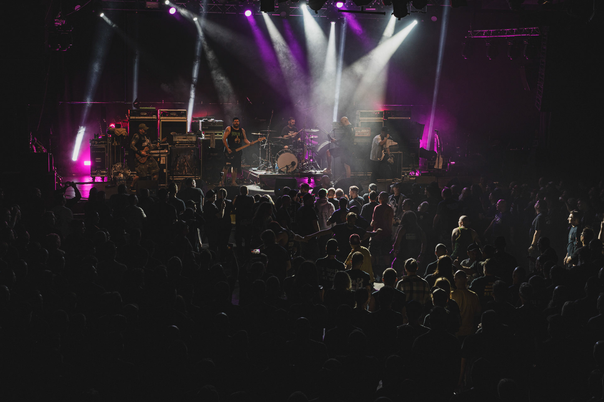 8.08.2023 SCHIZMA - Warszawa klub Progresja,Produkcja Knock Out Productions. fot. Andrzej Wasilkiewicz/kaziq.com