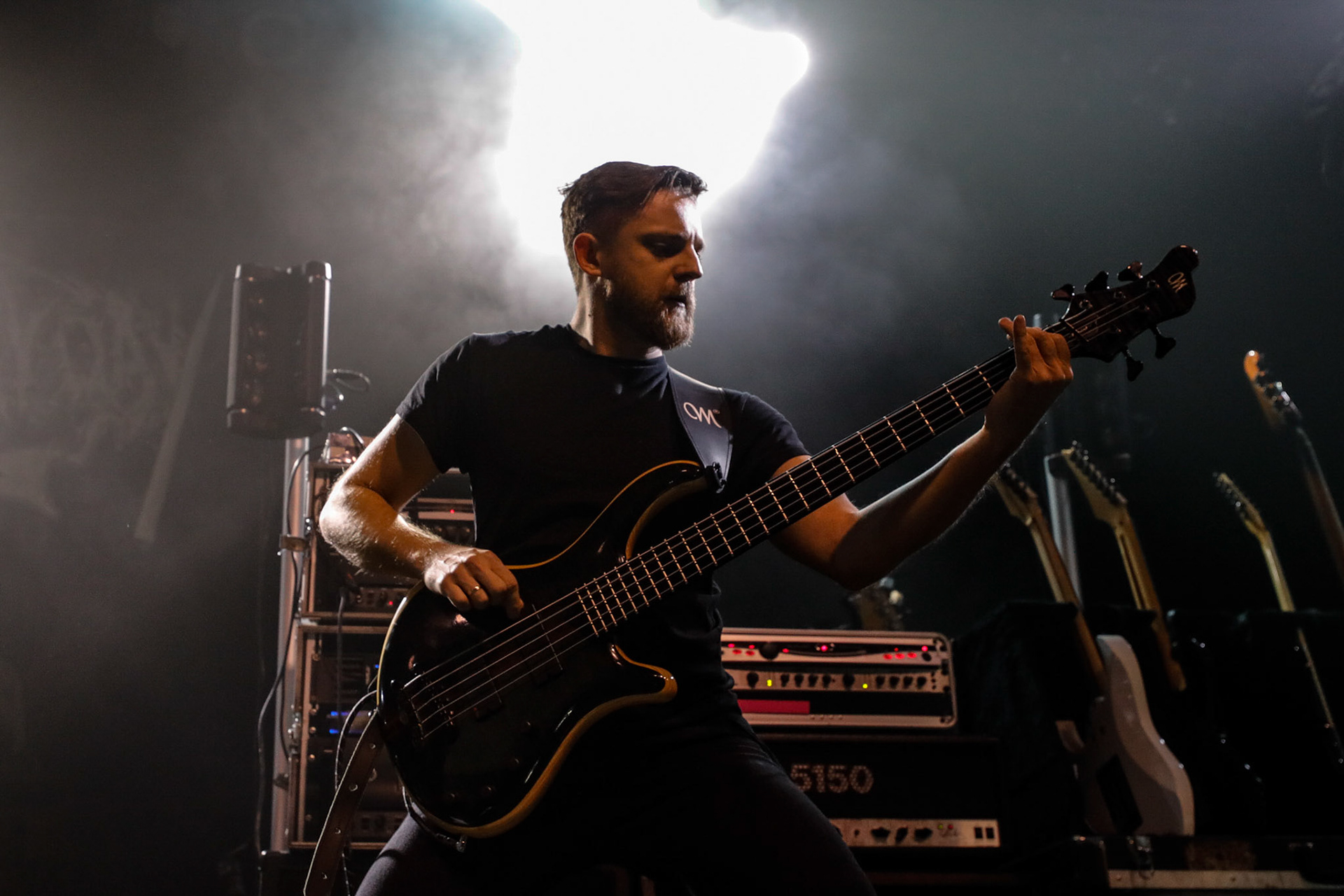 30.11.2018 Knock Out Tour 2018 - Warszawa Progresja - DROWN MY DAY deathcore, metalcore, death metal, 

Maciek "Groov" Korczak wokal, 
Arkadiusz Antosz gitara basowa, 
Sergiusz Smolnicki gitara, 
Sławomir Wojtas gitara, 
Kuba Homik perkusja, fot. Andrzej Wasilkiewicz/Reporter