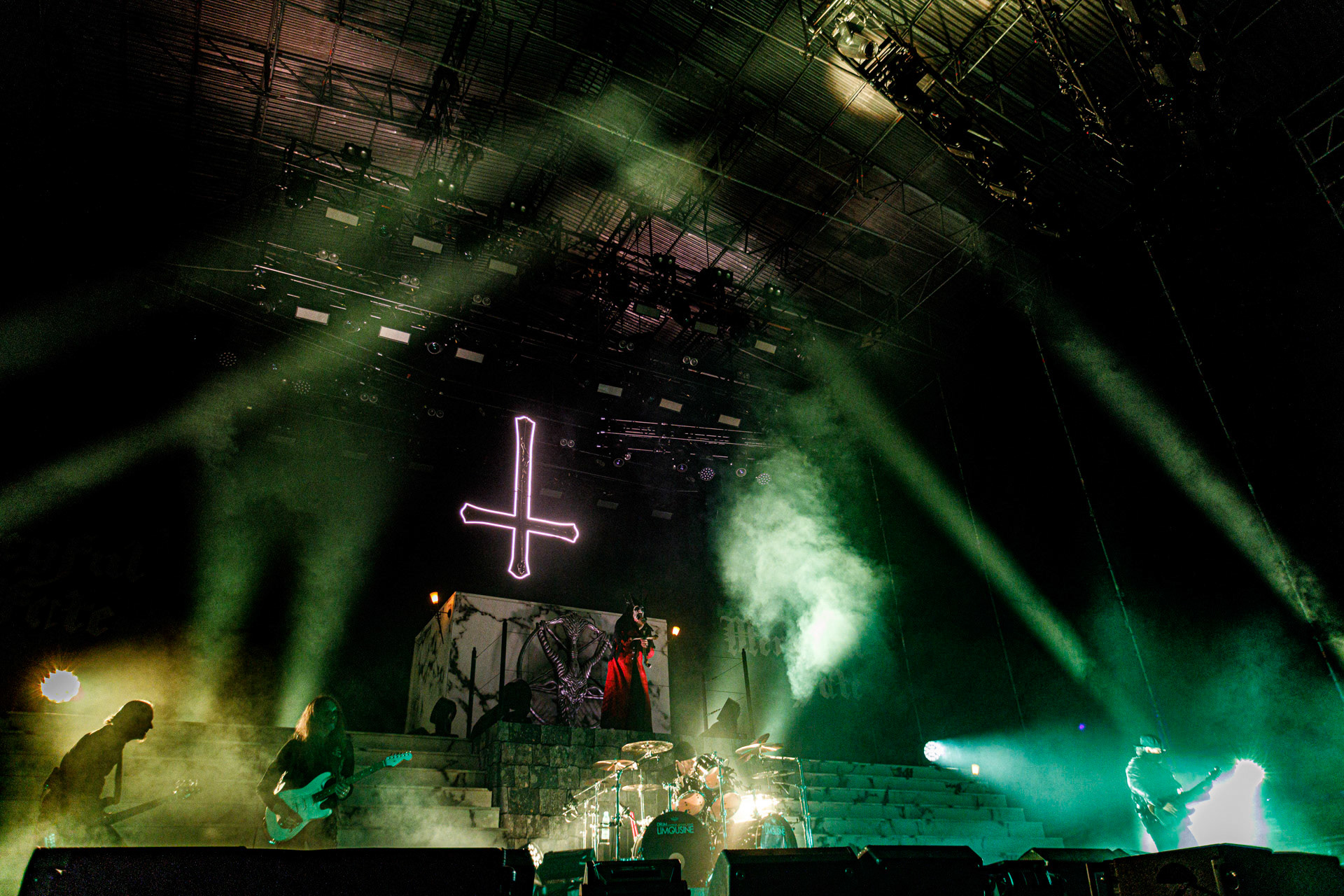 4.06.2022 Mercyful Fate Mystic Festival 2022 Gdansk. King Diamond, Kim Bendix Petersen,Mystic Coalition.fot. Andrzej Wasilkiewicz/Reporter