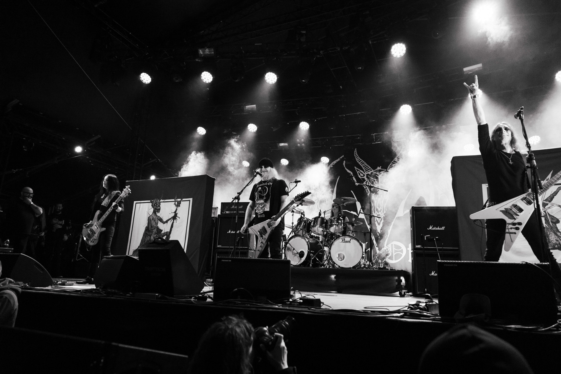 1.06.2022 Tom Warrior’s Legacy - Hellhammer, Tripykon, Celtic Frost - Warm up Day Mystic Festival 2022, Stocznia Gdanska, Gdansk, Mystic Coalition.fot. Andrzej Wasilkiewicz/Reporter