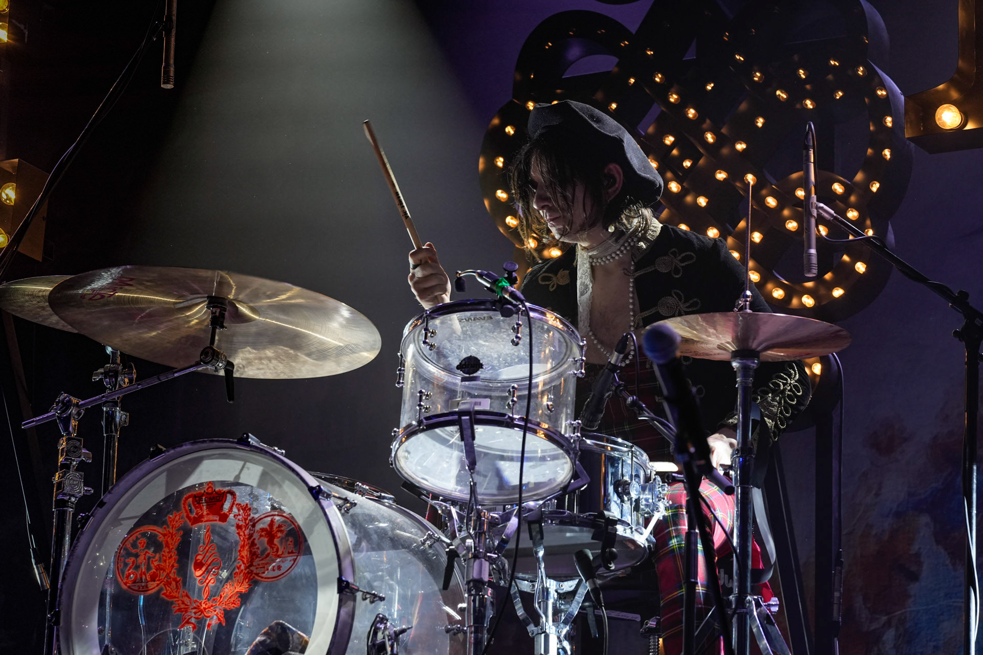 22.01.23 PALAYE ROYALE (Kanada / Sumerian Records) - fashion rock, alternative, glam rock, garage rock - w warszawskiej hali EXPO XXI. Winiary Bookings. Fot. Andrzej Wasilkiewicz/Reporter