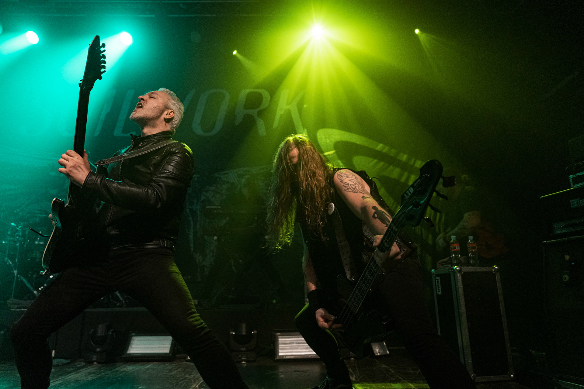 14.04.2023 Soilwork - szwedzki melodic death metal.Knock Out Productions, klub Progresja Warszawa. fot. Andrzej Wasilkiewicz/kaziq.com