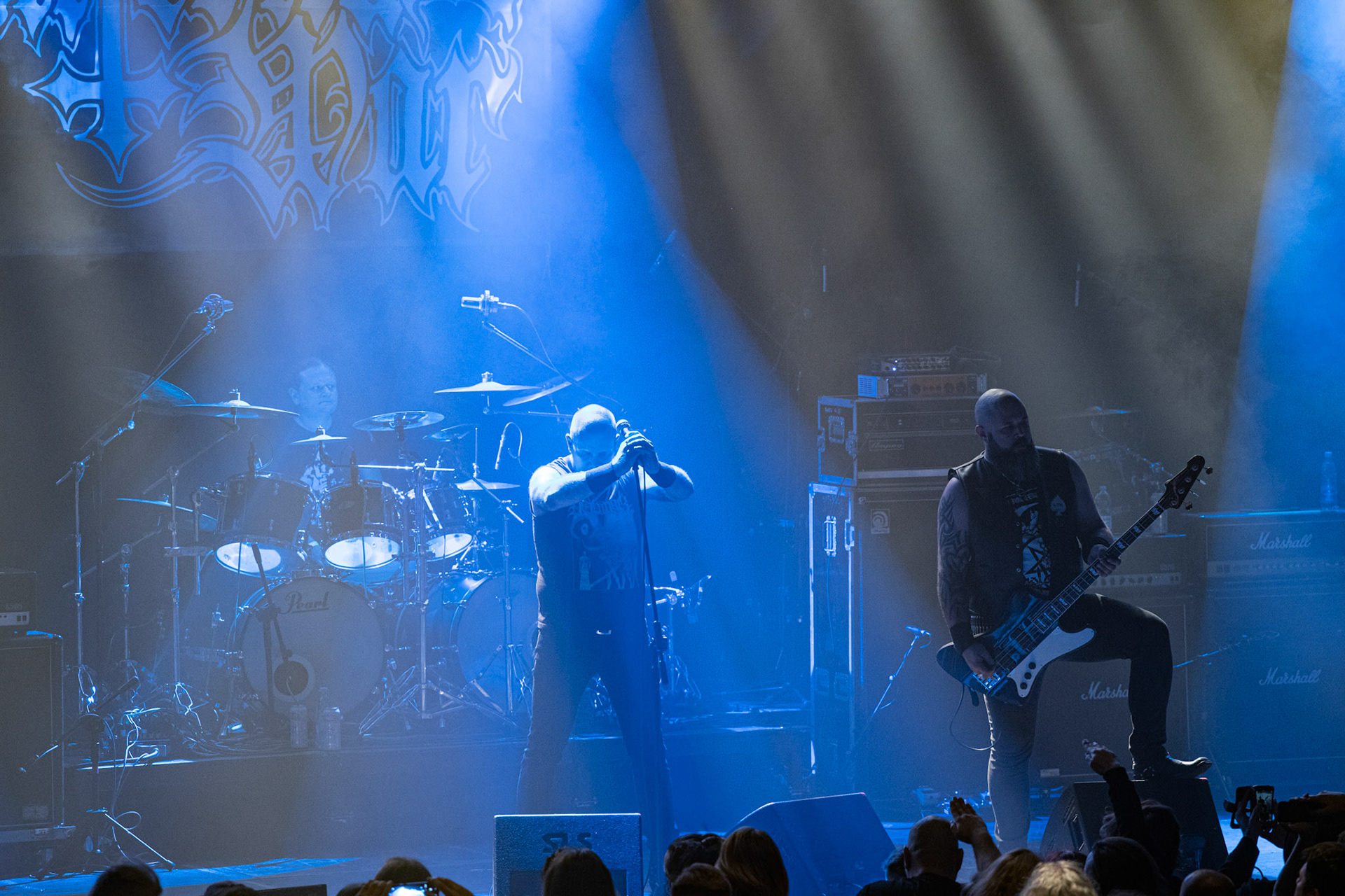 21.12.2019 Metalowa Wigilia 2019 w warszawskiej Progresji.
Koncert zespołu Infernal War, polski blackmetal.
Massive Music 
fot. Andrzej Wasilkiewicz/REPORTER