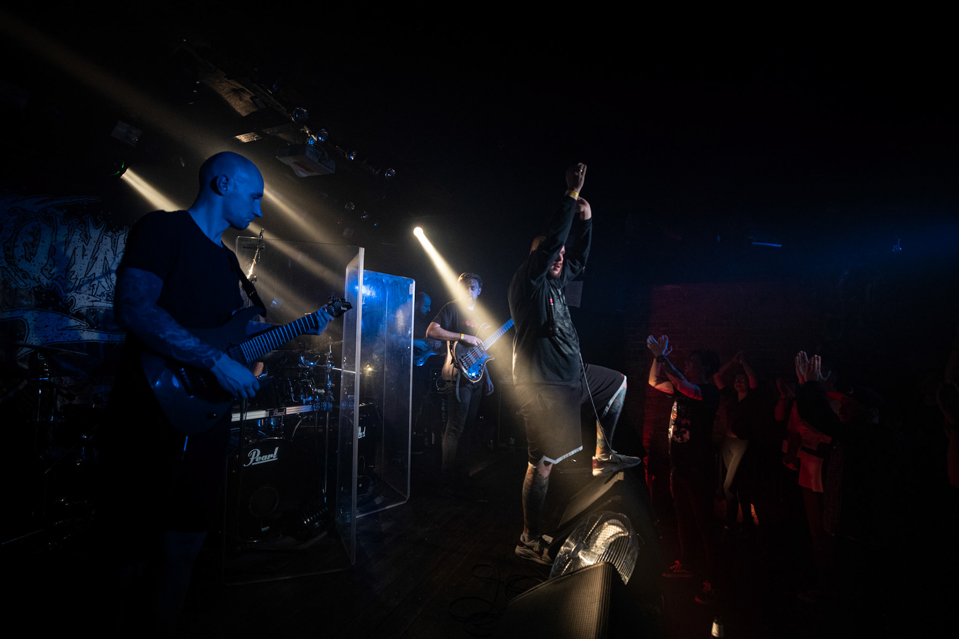 1.02.2020 Blood For Blood Tour part I. koncert zespołu Drown My Day - Deathcore, Metalcore, Death Metal, Warszawa klub VooDoo, fot. Andrzej Wasilkiewicz/REPORTER