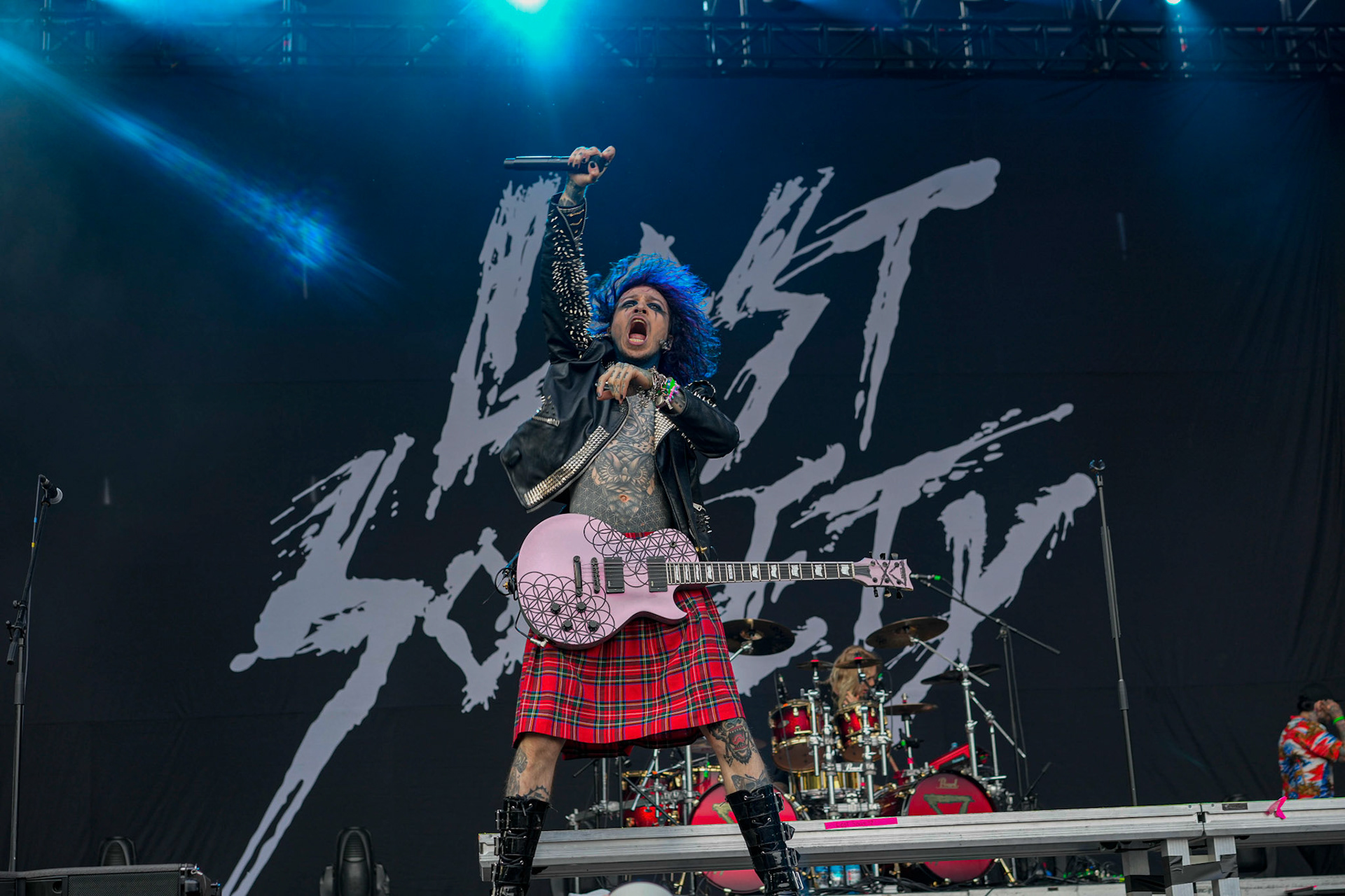 9.06.2023 Lost Society dzien drugi festiwaluMystic Festival 2023, Stocznia Gdanska fot. Andrzej Wasilkiewicz/Reporter