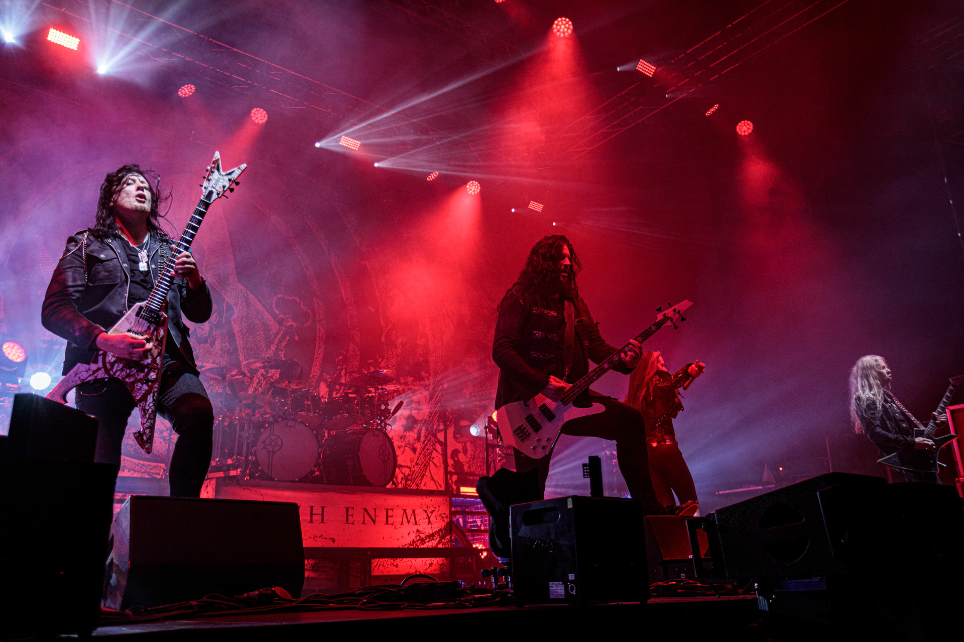 19.10.2022 ARCH ENEMY  - The European Siege 2022,Spodek Katowice Poland,fot. Andrzej Wasilkiewicz/Reporter