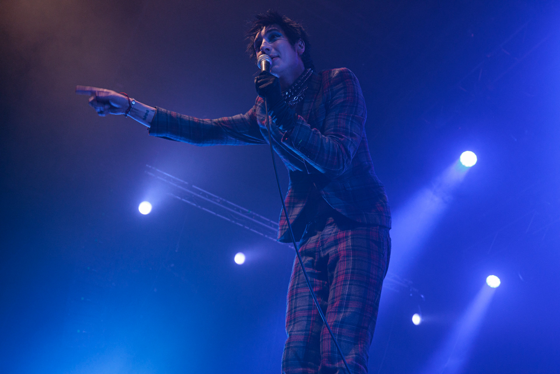 Palaye Royale - Warszawski koncert zespołu braci Kropp w Progresji. Art rock, rock and roll, glam rock, garage rock, indie rock, WiniaryBookings, fot. Andrzej Wasilkiewicz/Reporter