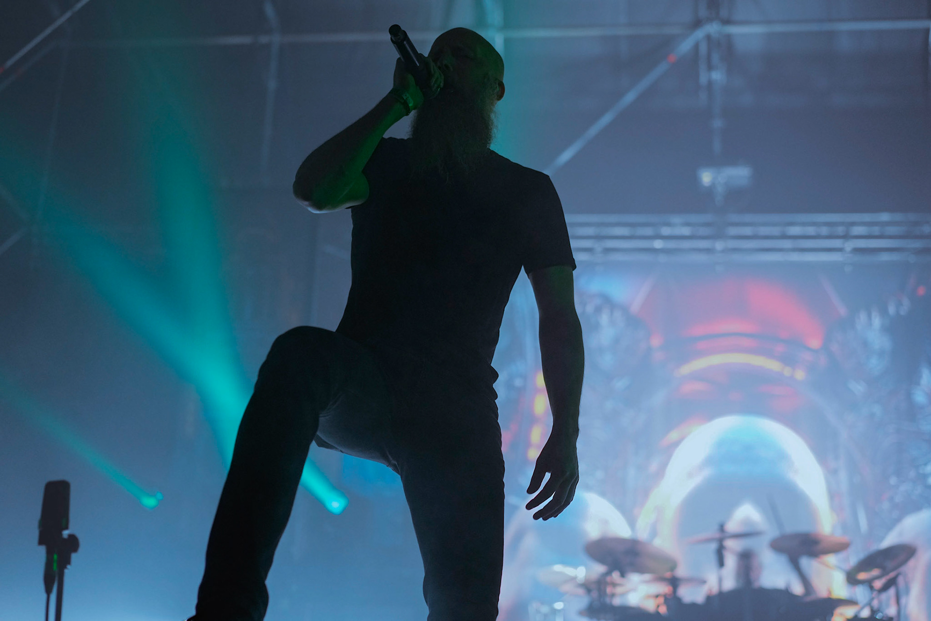 10.06.2023 Meshuggah trzeci dzien festiwaluMystic Festival 2023, Stocznia Gdanska fot. Andrzej Wasilkiewicz/Reporter