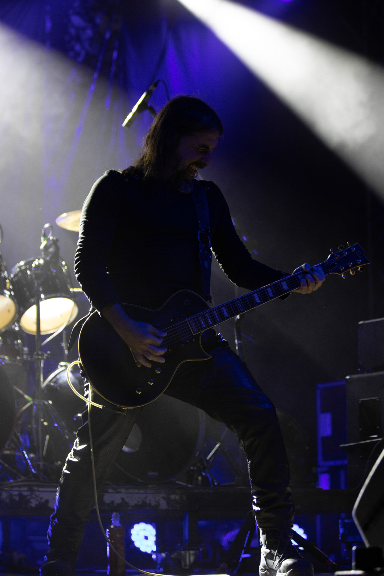 24.09.2021 koncert Rotting Christ, Warszawa, Progresja.N/z Sakis Tolis gitara wokal,fot. Andrzej Wasilkiewicz/REPORTER