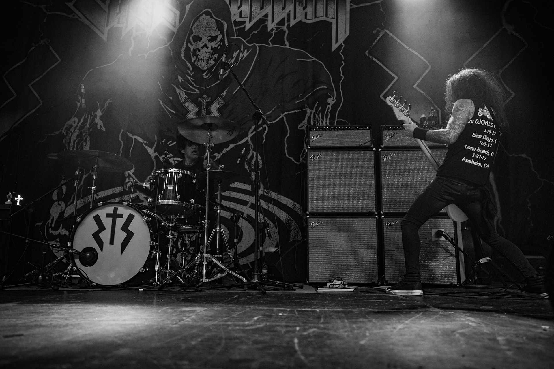 11.02.2020 Zakk Sabbath w hołdzie Black Sabbath
n/z Blasko - Bass
n/z Joey C - Drums
Koncert w Warszawskiej Progresji
Metal Mind Productions
fot. Andrzej Wasilkiewicz/Reporter