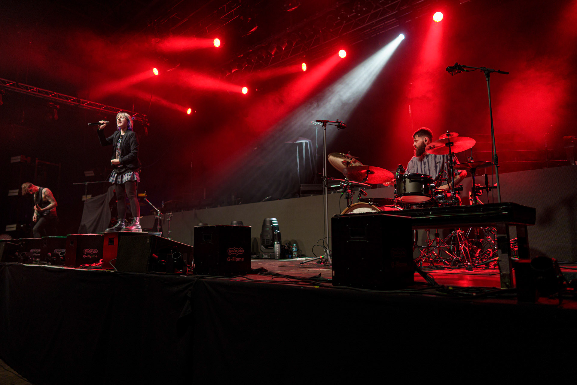 18.03.2023 - FUTURE PALACE - post-hardcore, metalcore, w warszawskiej Progresji.Knock Out Productions. Fot. Andrzej Wasilkiewicz/Reporter