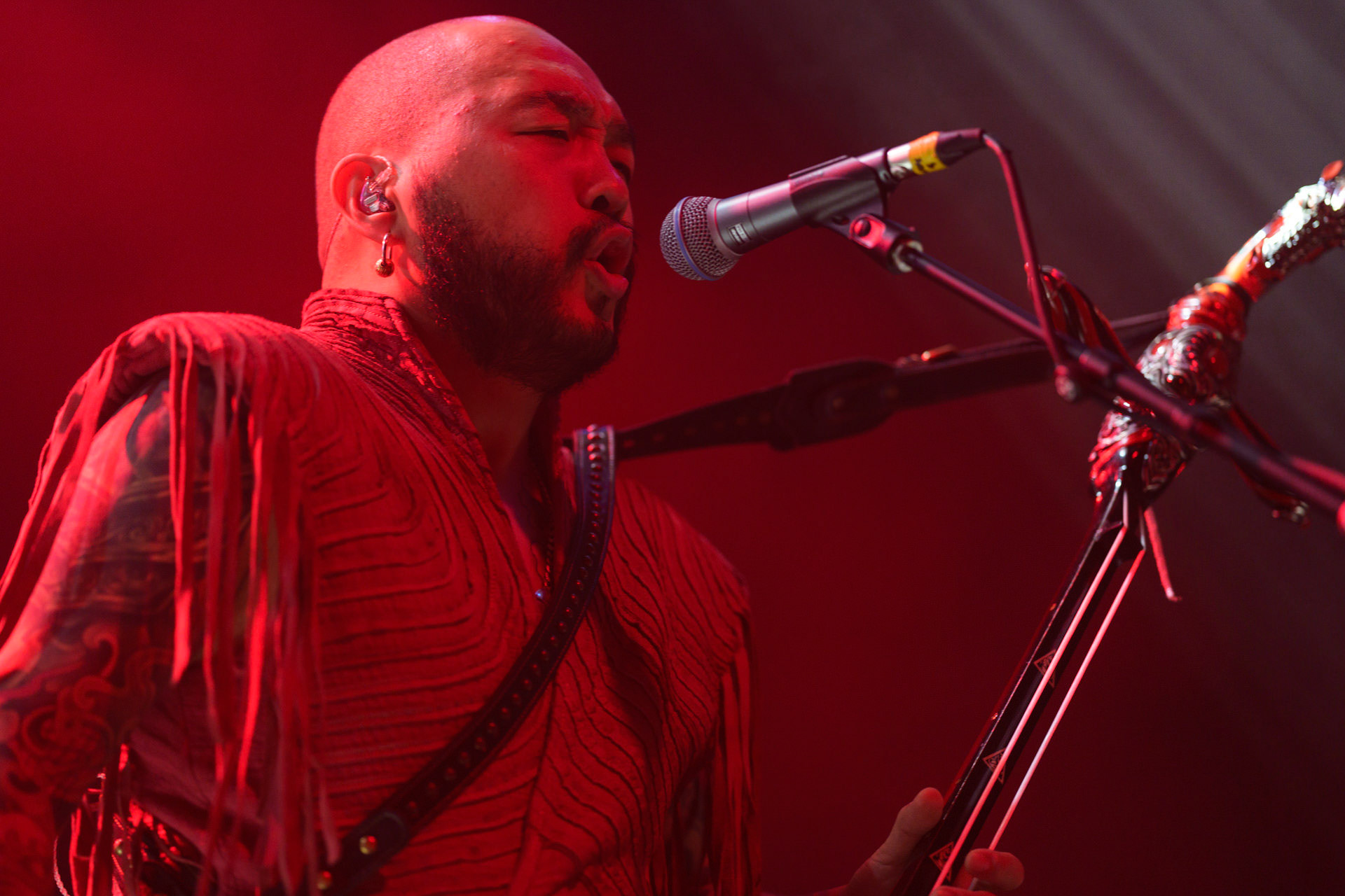 5.11.2022 The HU - koncert mongolskiej folk-metlowej grupy w warszawskiej Progresji.Produkcja Knock Out Productions,fot. Andrzej Wasilkiewicz/Reporter