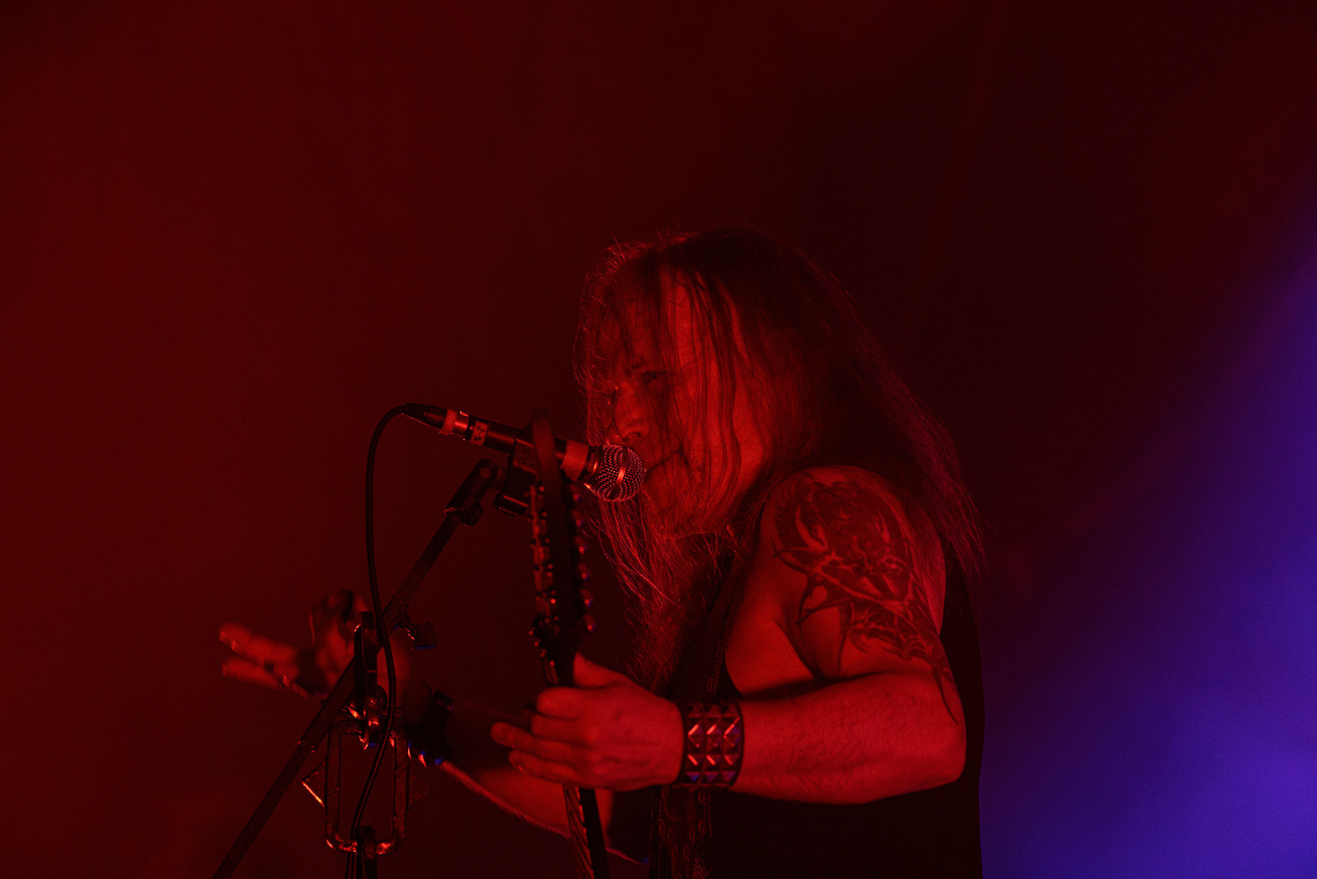 18.02.2022 - Vader - trasa Przebudzenie Tyranow koncert w warszawskiej Progresji.Peter: Guitar + VocalsSpider: GuitarHal: BassKruszyna: DrumsLeft Hand Sounds, Knock Out Productions, Massive Music,fot. Andrzej Wasilkiewicz/Reporter