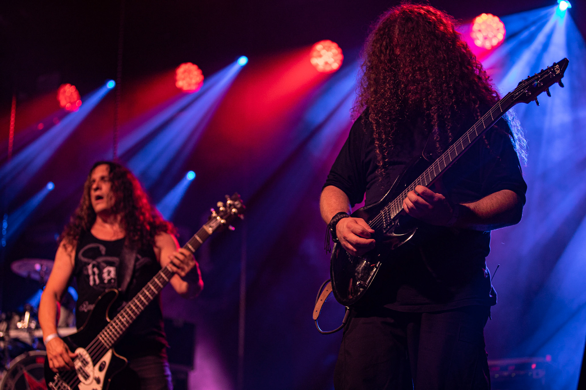 12.09.2021 - KAT i Roman Kostrzewski - koncert "Do zobaczenia w piekle" Wroclaw, Centrum Koncertowe A2.  Jacek Hiro – gitara,fot. Andrzej kaziq Wasilkiewicz