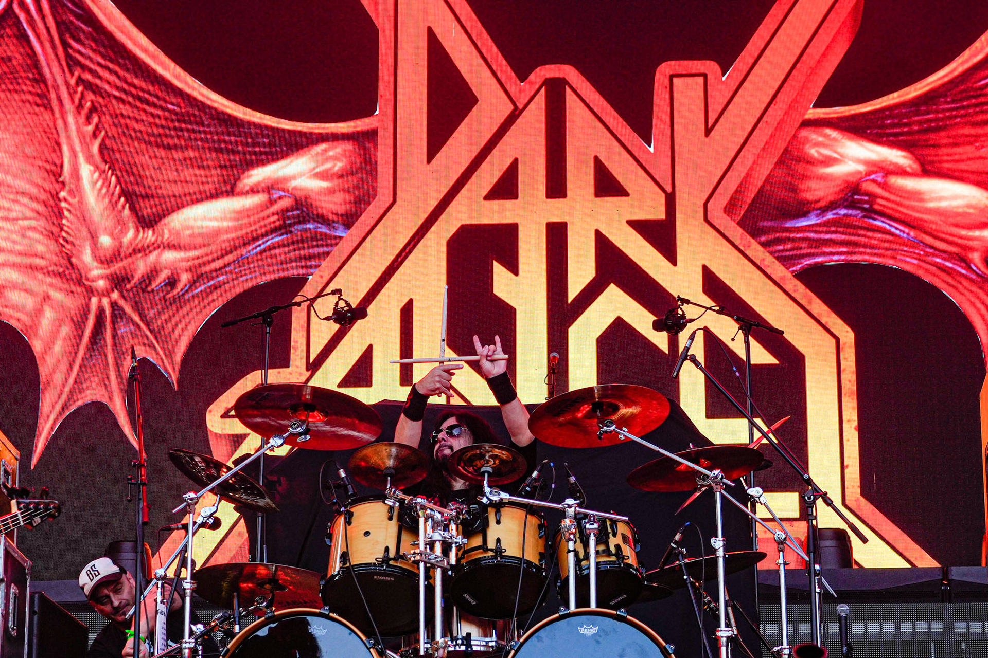 10.06.2023 Dark Angel trzeci dzien festiwaluMystic Festival 2023, Stocznia Gdanska fot. Andrzej Wasilkiewicz/Reporter