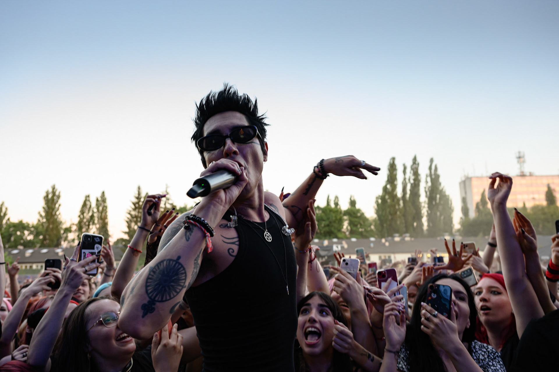 9.07.2024 Palaye Royale - Warszawa Letnia Scena Progresji. fot. Andrzej Wasilkiewicz