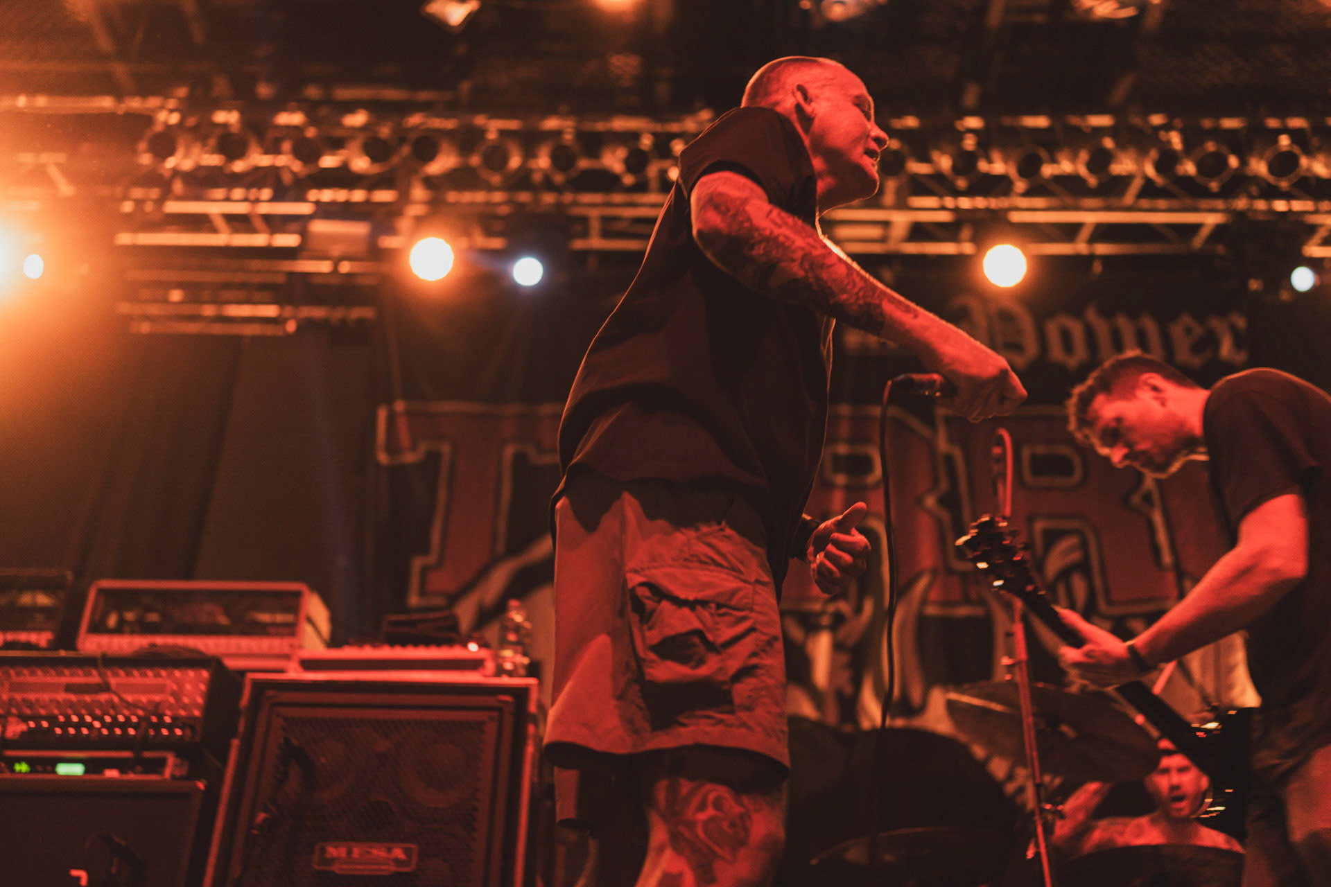 8.08.2023 TERROR - Warszawa klub Progresja,Produkcja Knock Out Productions. fot. Andrzej Wasilkiewicz/kaziq.com