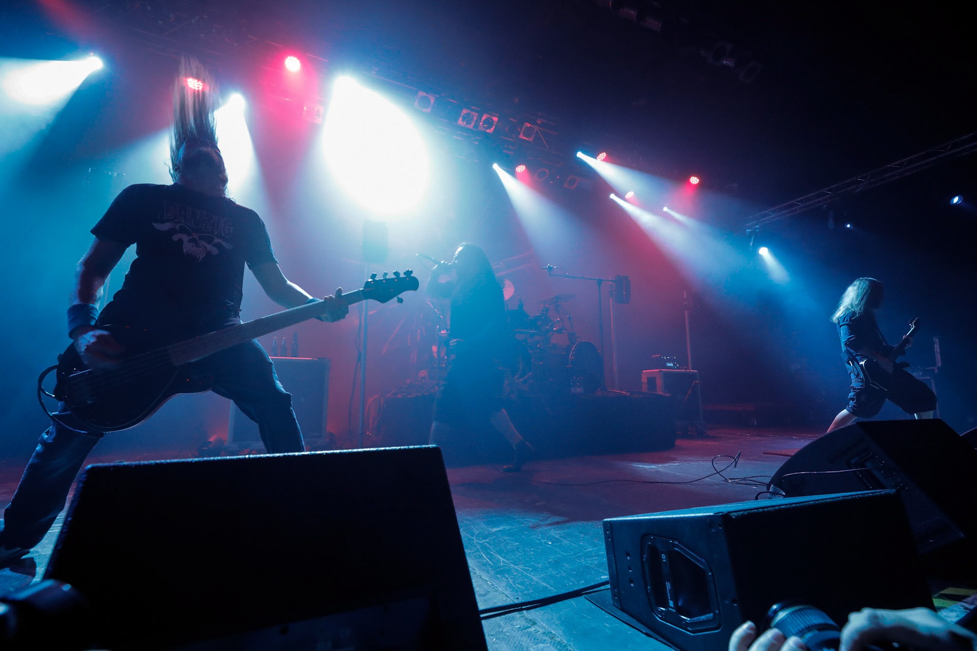 30.11.2018 Knock Out Tour 2018 - Warszawa Progresja - DECAPITATED - techniczny death metal, groove metal,

Wacław „Vogg” Kiełtyka gitara,
Rafał "Rasta" Piotrowski wokal, 
Michał "Młody" Łysejko perkusja,
Hubert Więcek gitara basowa, fot. Andrzej Wasilkiewicz/Reporter