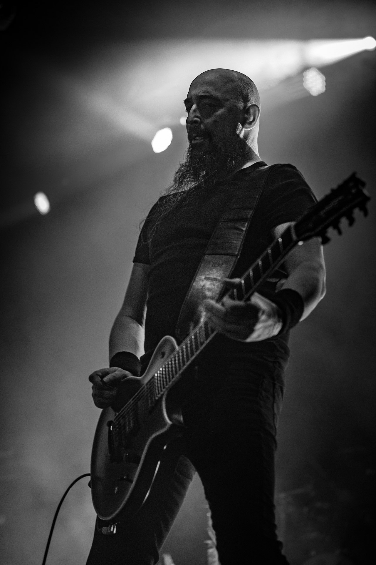 16.09.2021 Paradise Lost - koncert  Krakow, Hype Park,Knock Out Production, Nuclear Blast, n/z Aaron Aedy – gitara rytmiczna,Fot. Andrzej Wasilkiewicz/Reporter