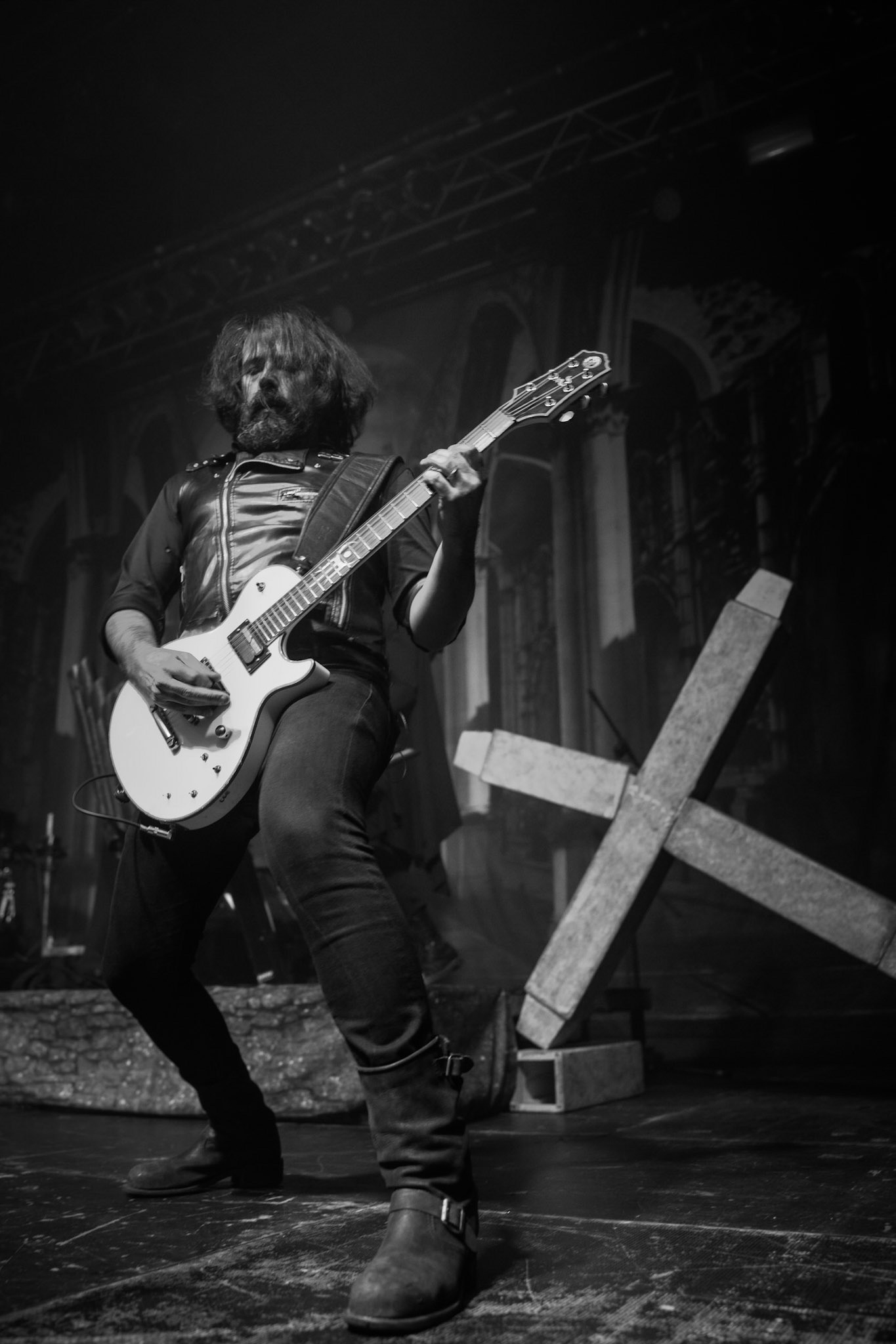 25.11.2019 Warszawa Klub Progresja Europejska Trasa Moonspell z Rotting Christ 2019
koncert Moonspell
N/z Fernando Langsuyar Ribeiro wokal  
N/z Ricardo Amorim gitara  
N/z Pedro Passionis Paixăo instrumenty klawiszowe  
N/z Miguel Mike Gaspar perkusja  
N/z Aires Pereira gitara basowa 
fot. Andrzej Wasilkiewicz/REPORTER