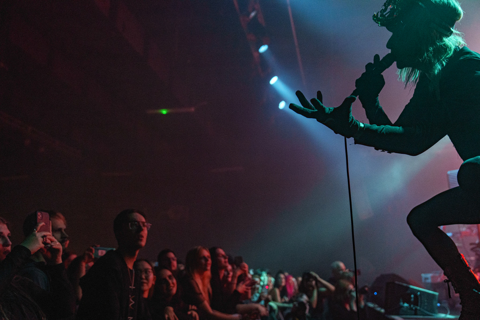 22.10.2021 Chris Corner - jako IAMX, klub Progresja, Warszawa. fot. Andrzej Wasilkiewicz/Reporter