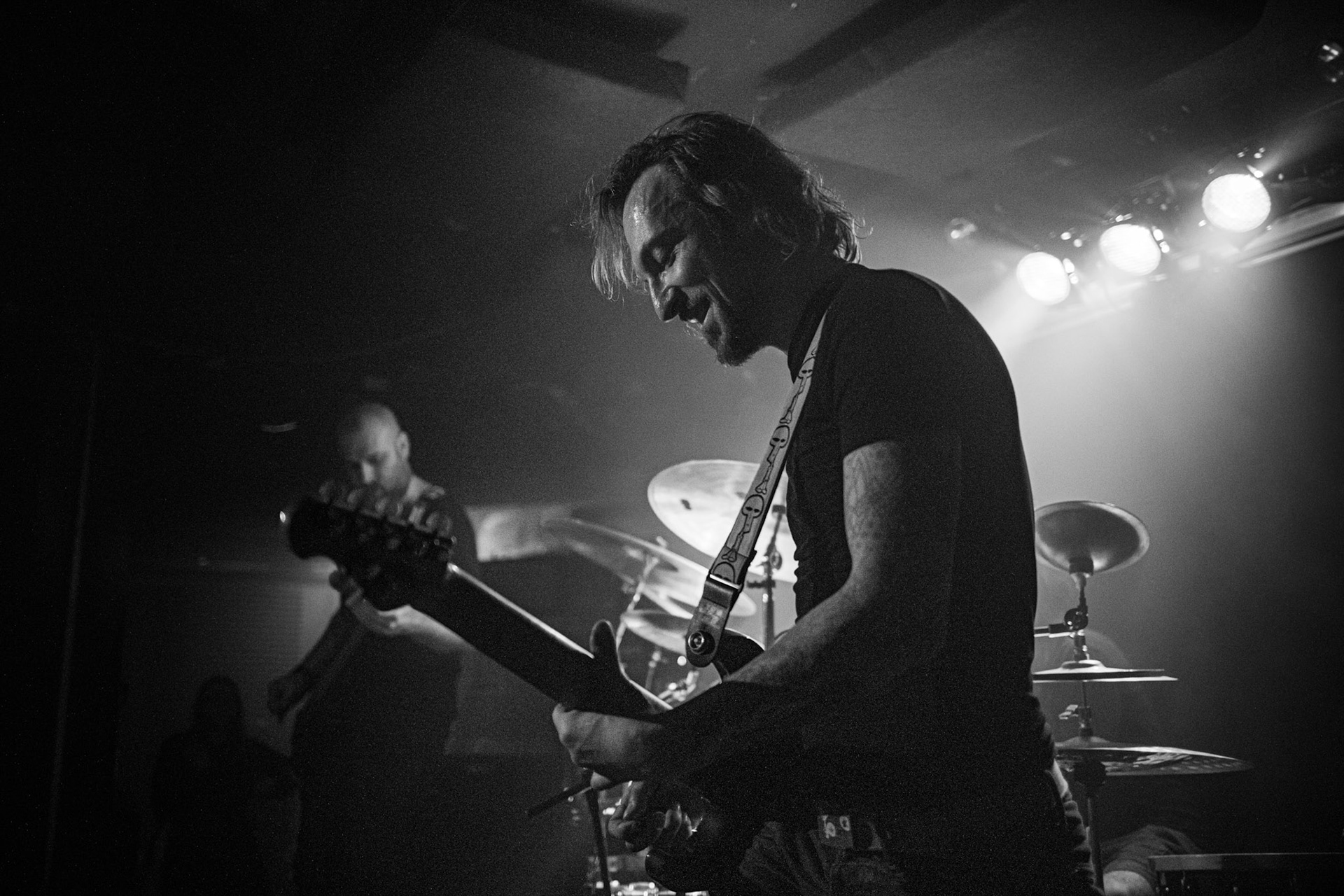 Koncert 4dots - 20.12.2019 Warszawa Klub Pogłos, n/z W. Jarawka guitar, Post something, Post something else, fot. Andrzej Wasilkiewicz/REPORTER