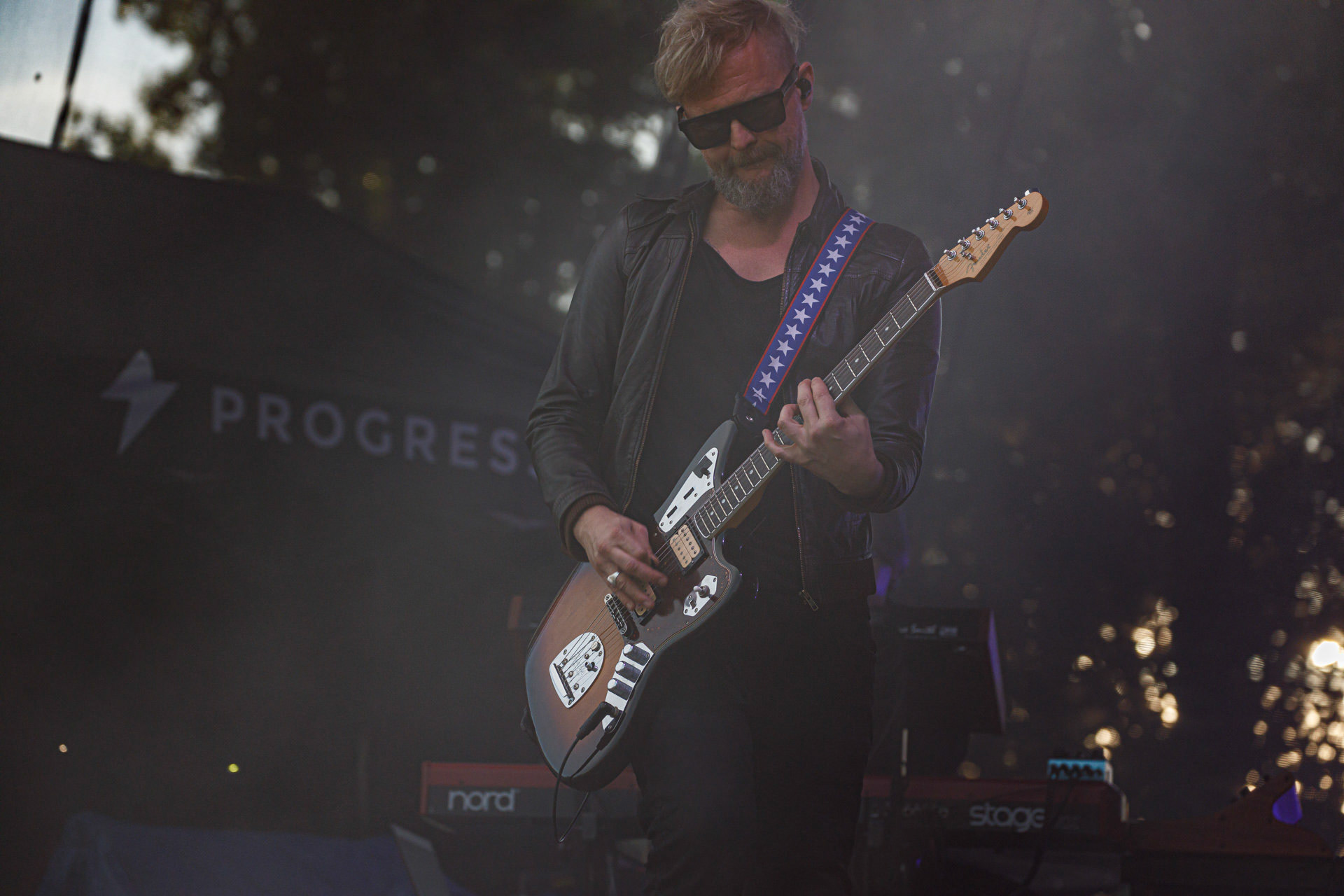 10.07.2022 Organek -  Antyfest Antyradia 2022 - Warszawa, letnia scena klubu Progresja. Tomasz Organek – gitara, wokal,Adam Staszewski – gitara basowa,Robert Markiewicz – perkusja,Tomasz Lewandowski – instrumenty klawiszowe,Rock alternatywny.fot. Andrzej Wasilkiewicz/Reporter