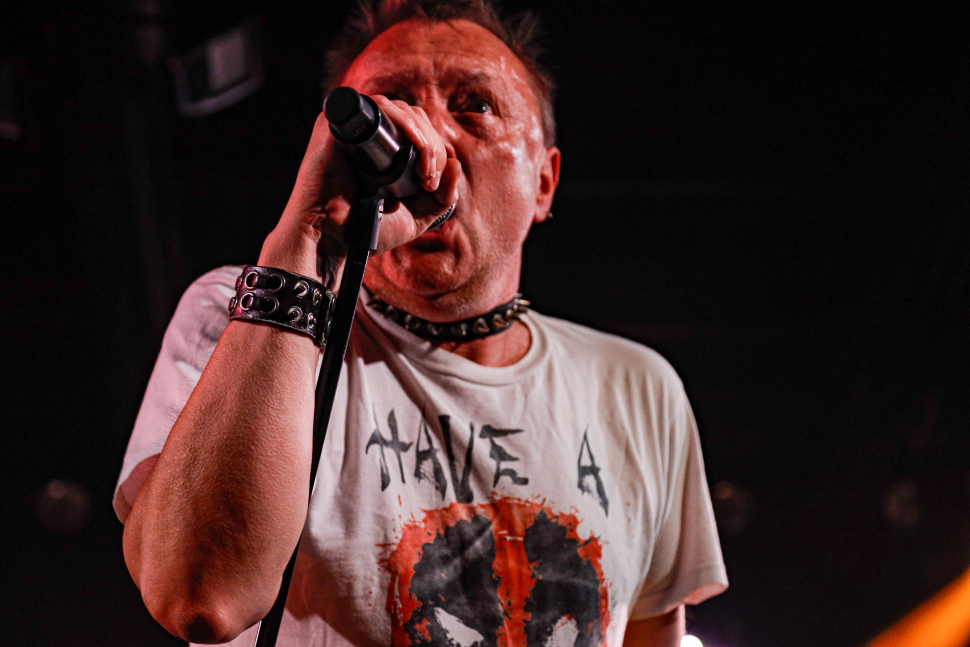 25.08.2022 TZN Xenna - warszawska grupa punkowa z frontmenem Krzysztofem Zygzakiem Chojnackim przed warszawskim koncertem The Exploited.fot. Andrzej Wasilkiewicz/Reporter