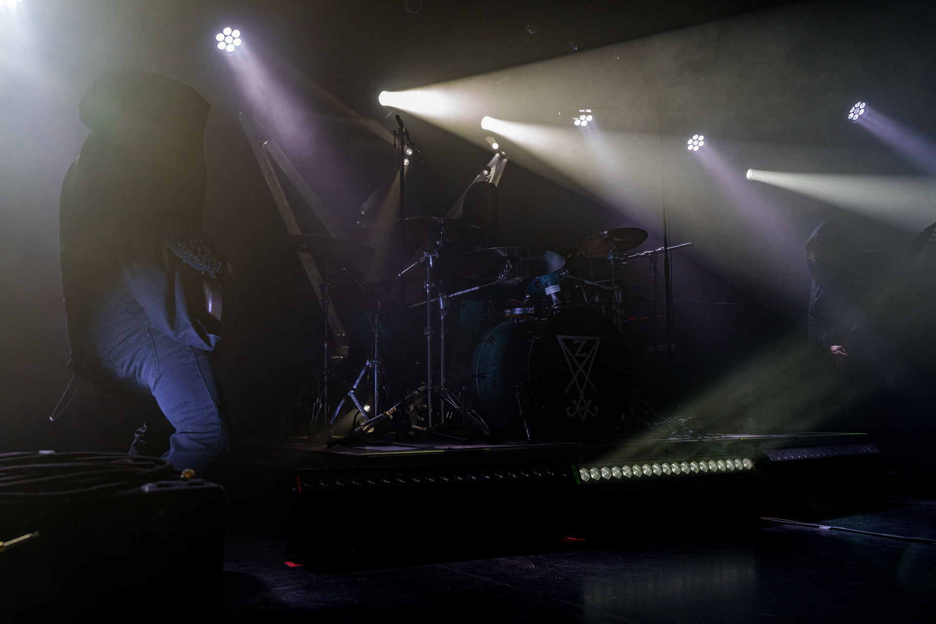 6.12.2022 Zeal &amp; Ardor - Warszawa.Szwajcarski industrial metal, blackgaze, awant-garde, afroamerykanski spirytualizmu z black metalem,n/z Manuel Gagneux - wokal, gitara,n/z Tiziano Volante - gitara,n/z Lukas Kurmann - bass,n/z Marco Von Allmen - perkusja,Knock Out Productions,Klub Proxima,Fot. Andrzej Wasilkiewicz/Reporter