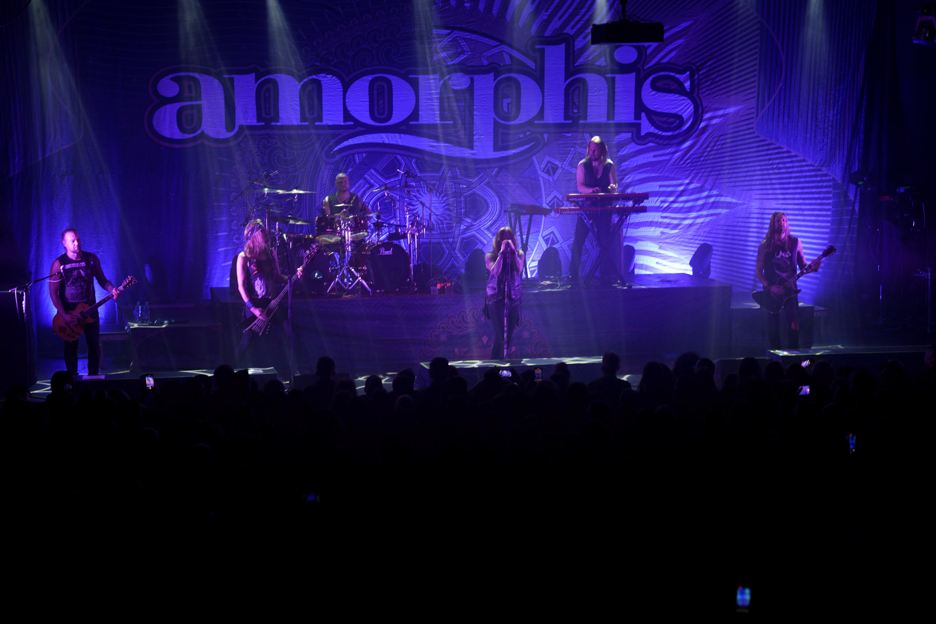 5.12.2022 Amorphis - melodic death metal, folk metal - koncert Warszawa.Knock Out Productions,Klub Progresja, Fot. Andrzej Wasilkiewicz/Reporter