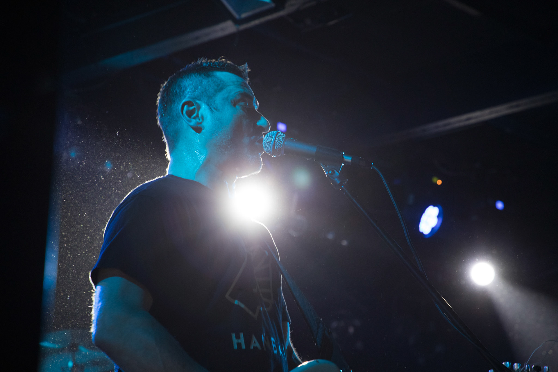 9.12.2017r Dezerter koncert Proxima, Robert Robal Matera gitara, wokal, Krzysztof Grabowski perkusja , Jacek Chrzanowski gitara basowa fot. Andrzej Wasilkiewicz/Reporter