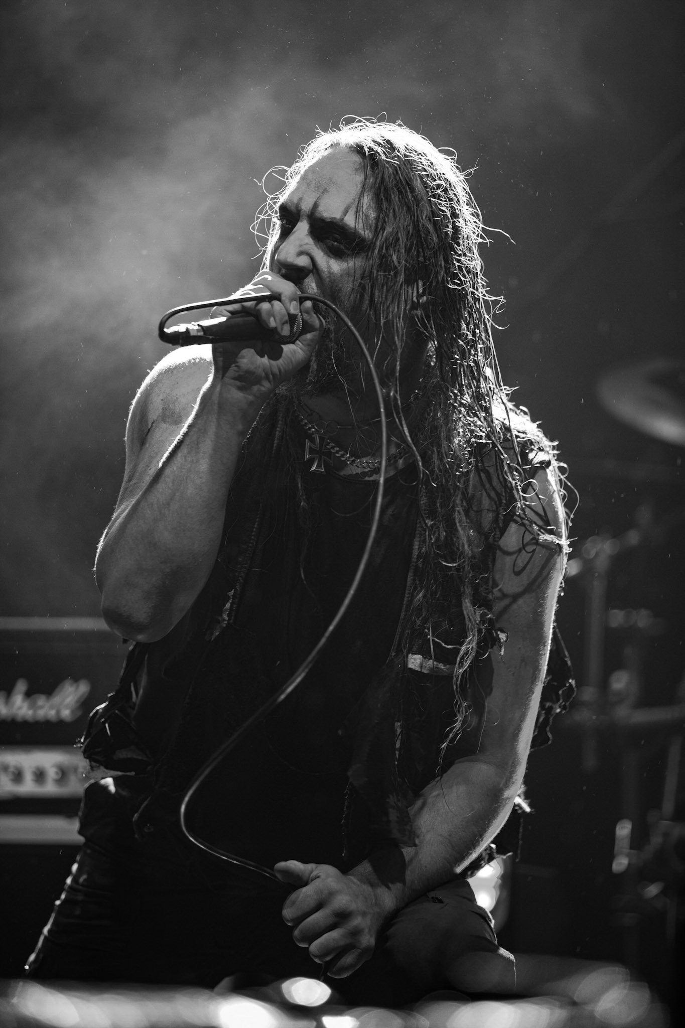 Marduk, koncert w ramach Blitzkrieg MMXX warszawska Progresja, black metal, Szwecja, Massive Music Rock The Nation America.fot. Andrzej kaziq Wasilkiewicz/Reporter