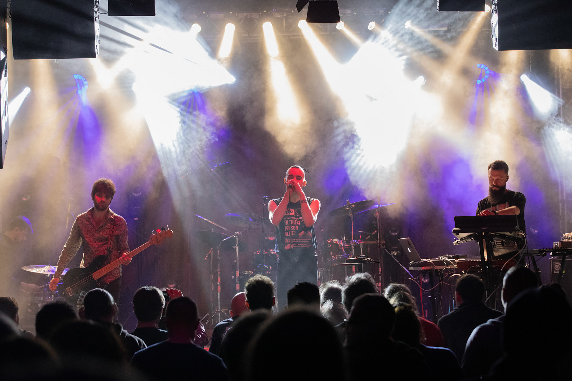 2.04.2019 Decadent Fun Club (Polska)  alternative post-punk, dark pop
Paveu Ostrovsky vocal, 
Jasiek Łukomski bass, 
Mateusz Gągol synths, 
Kamil Cegiełka drums,
klub Kwadrat,
Knock Out Productions,