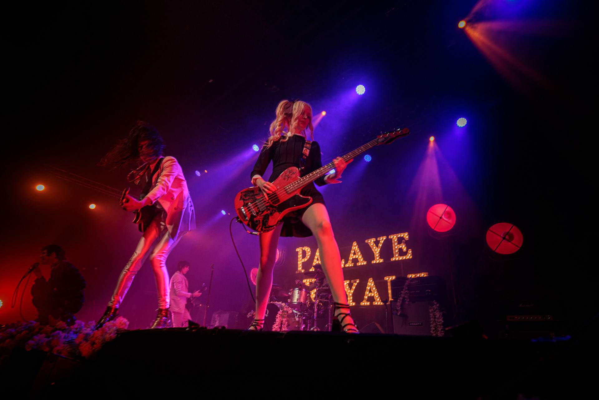 Palaye Royale - Warszawski koncert zespołu braci Kropp w Progresji. Art rock, rock and roll, glam rock, garage rock, indie rock, WiniaryBookings, fot. Andrzej Wasilkiewicz/Reporter