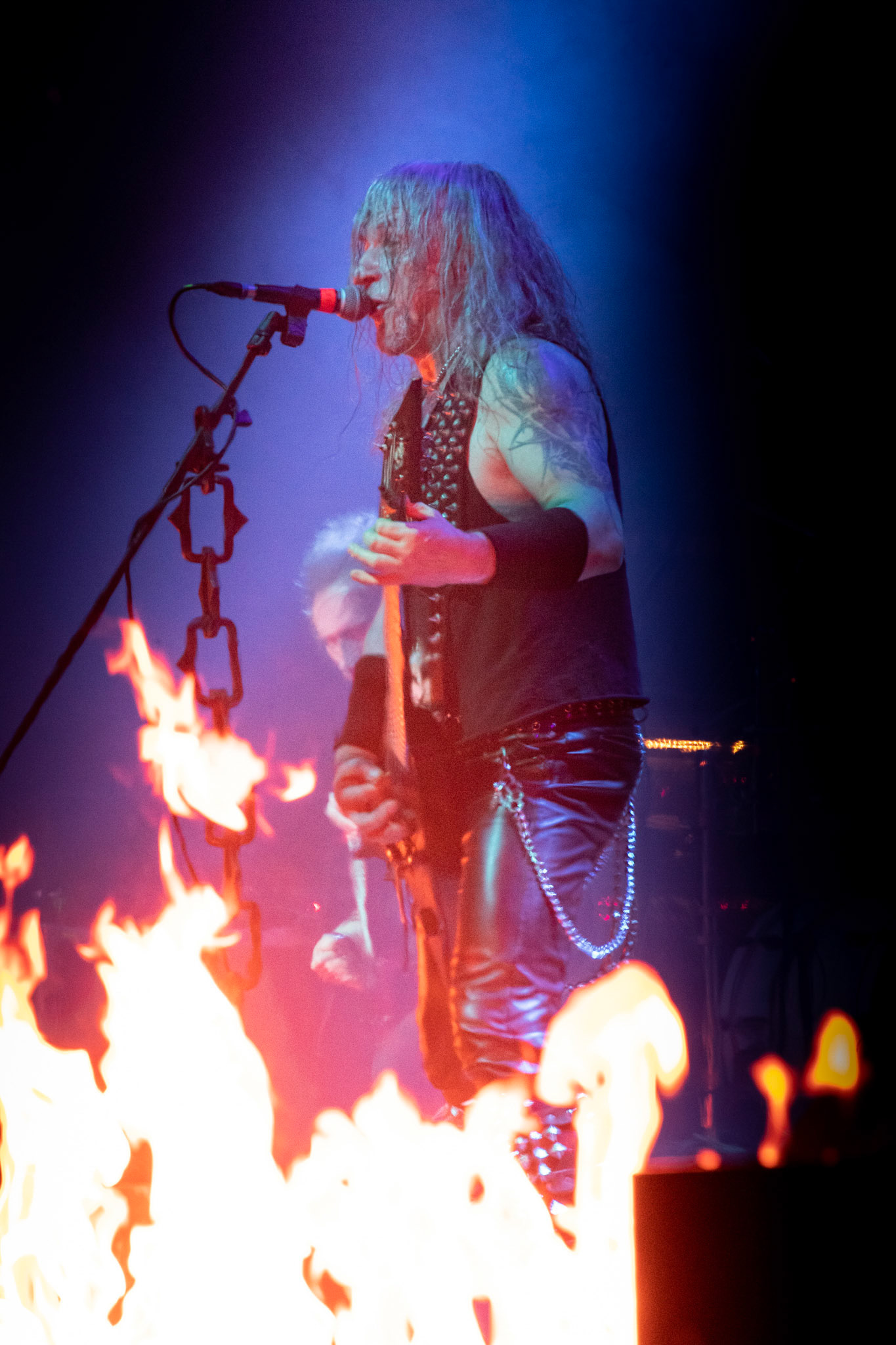 Legendy Metalu Vader - Death Metal - koncert Legendy Metalu w warszawskiej Progresji, 
Peter: Guitar + Vocals
Pajak: Guitar
Hal: Bass
James: Drums
fot. Andrzej kaziq Wasilkiewicz/Reporter