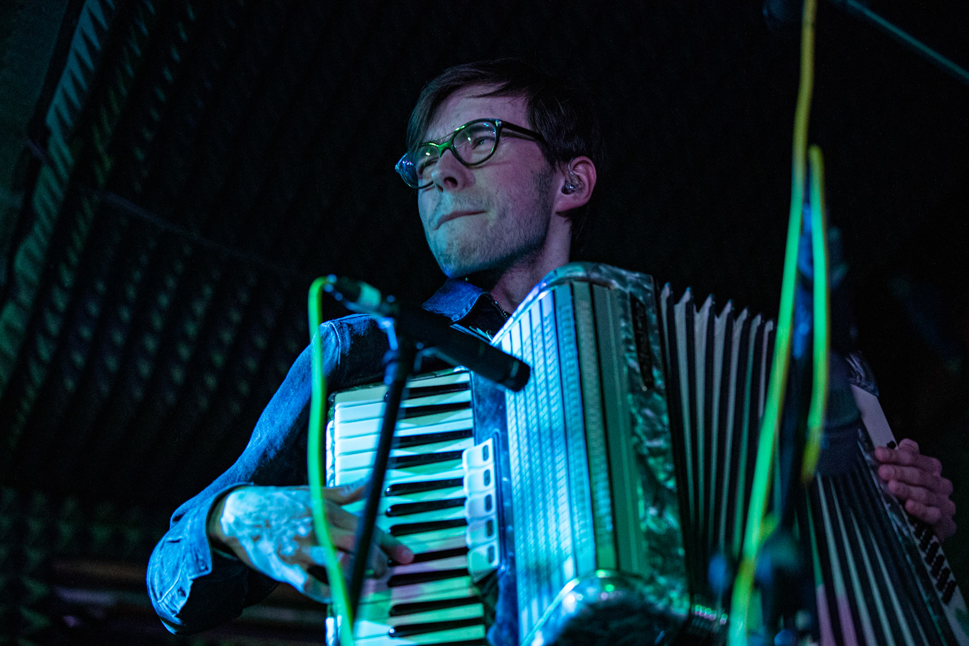 14.02.2020  Dr MISIO koncert w warszawskim Remoncie w ramach trasy Punky Reggae live 2020 N/Z Max - saksofon, akordeon. fot. Andrzej Wasilkiewicz/REPORTER