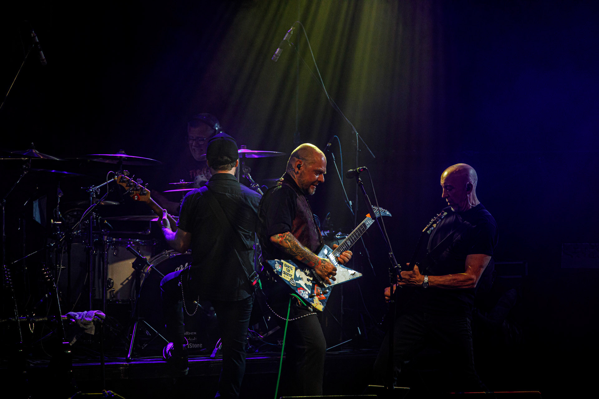 9.07.2022 Illusion Frozen Sun Fest 2022, Warszawa, klub Progresja, n/z Pawel Herbasch – perkusjan/z Tomasz Lipnicki – gitara, wokal,n/z Jerzy Rutkowski – gitaran/z Jarosław Smigiel – gitara basowaFot. Andrzej Wasilkiewicz/Reporter