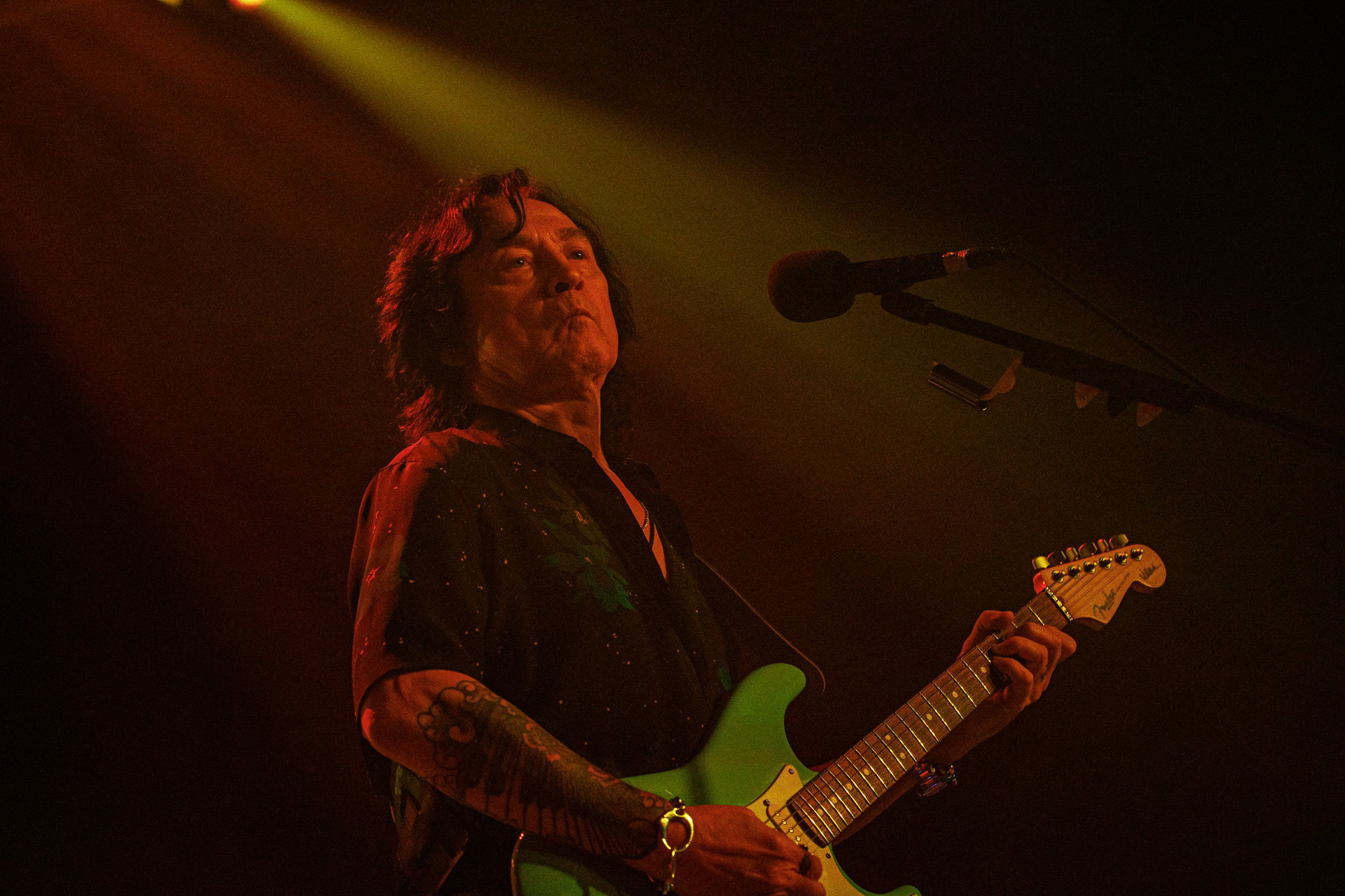 Koncerty Lady Pank - LP1 - w Klubie Stodola. LP1 - 35 lata od premiery albumu.n/z. Jan Borysewicz – gitara,  Fot. Andrzej kaziq Wasilkiewicz/Reporter