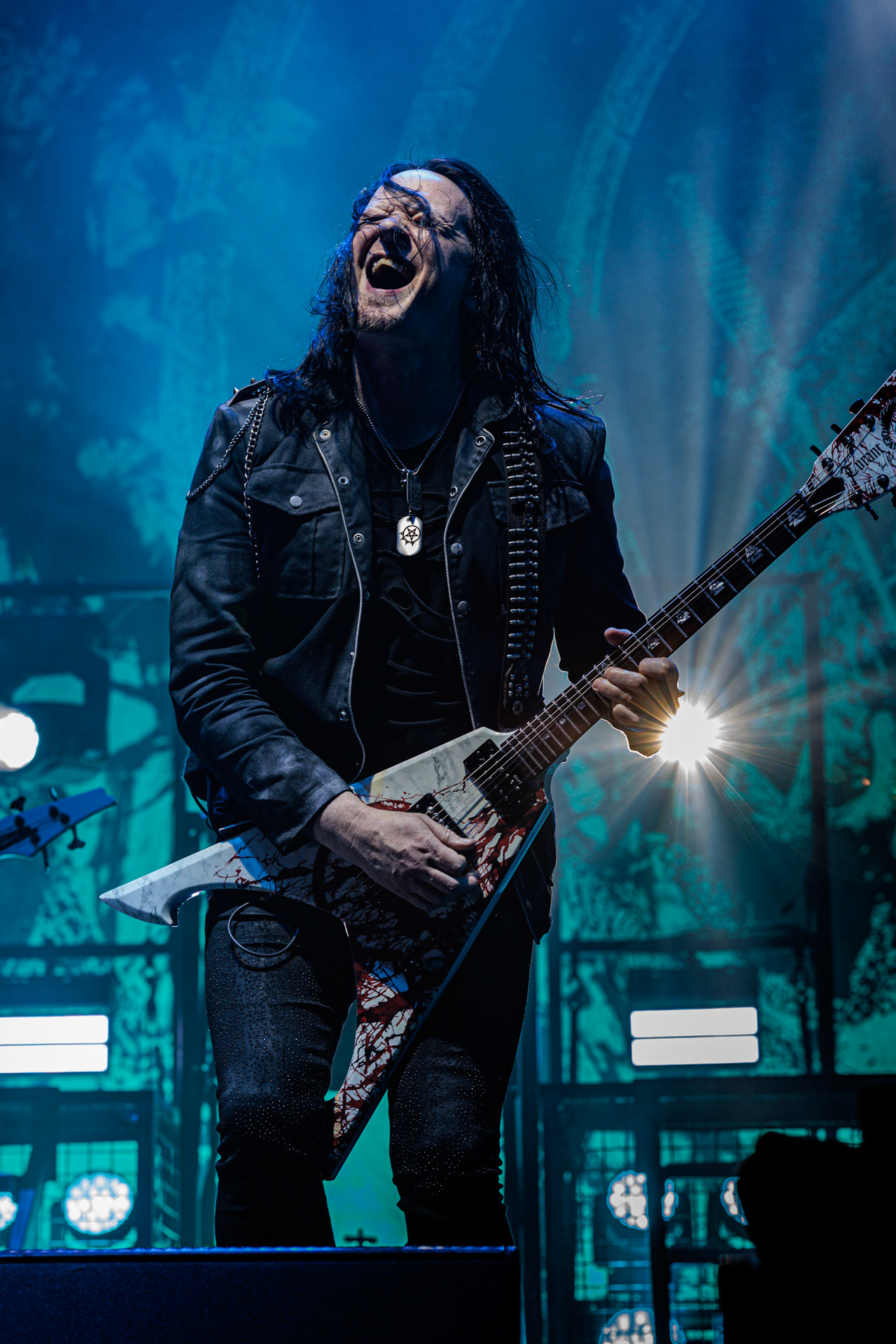 19.10.2022 ARCH ENEMY  - The European Siege 2022,Spodek Katowice Poland,fot. Andrzej Wasilkiewicz/Reporter